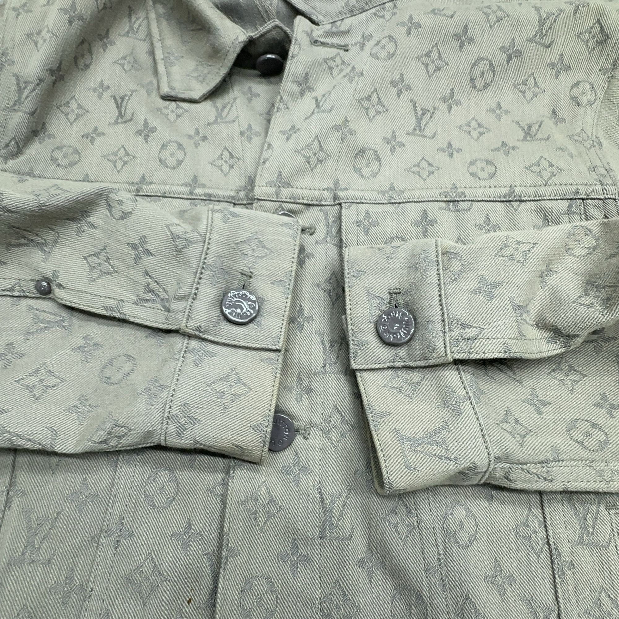 Louis Vuitton Louis Vuitton Monogram Denim Jacket Size 46 Size US S / EU 44-46 / 1 - 9 Thumbnail