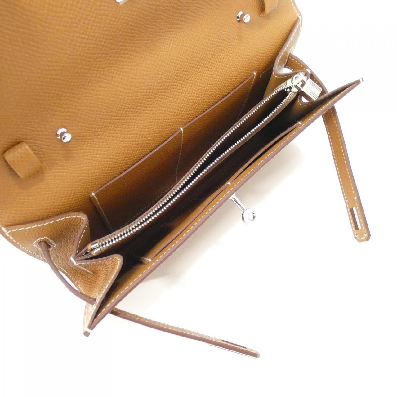 Hermes Hermes Hermes Kelly Classic To Go Epsom Wallet Leather Long Wallet K DUTY FREE for USA Size ONE SIZE - 6 Thumbnail