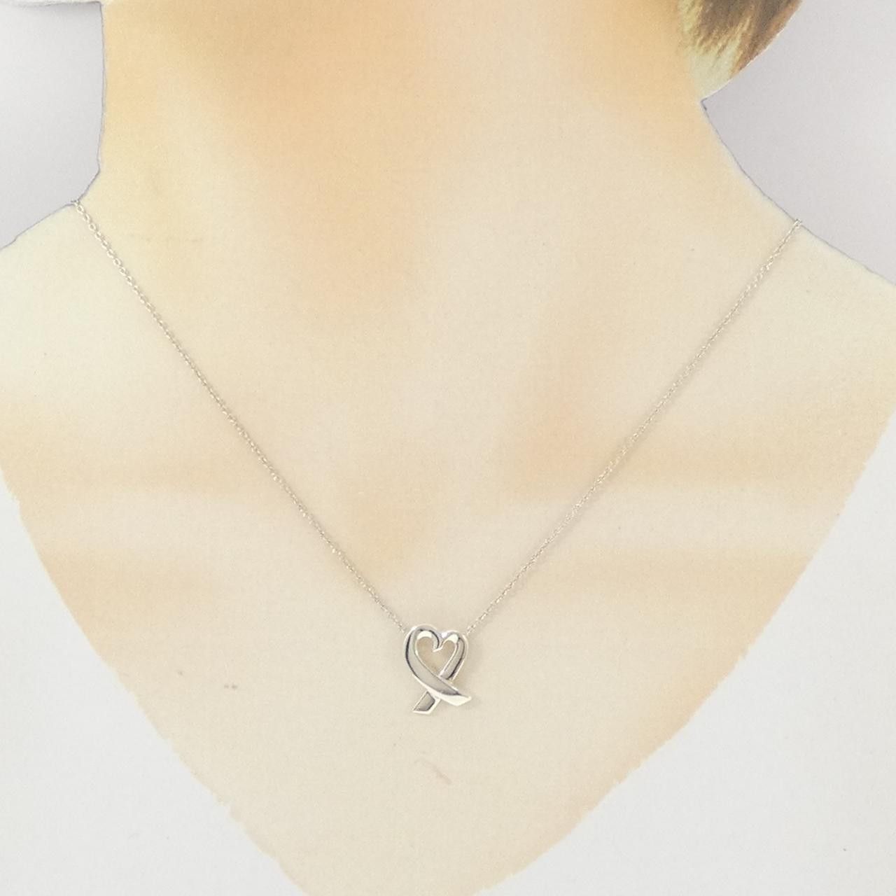 Tiffany & Co. Tiffany & Co. Tiffany Loving Heart 925 Silver Necklace Precious Metal Necklace DUTY FREE for USA Size ONE SIZE - 6 Thumbnail