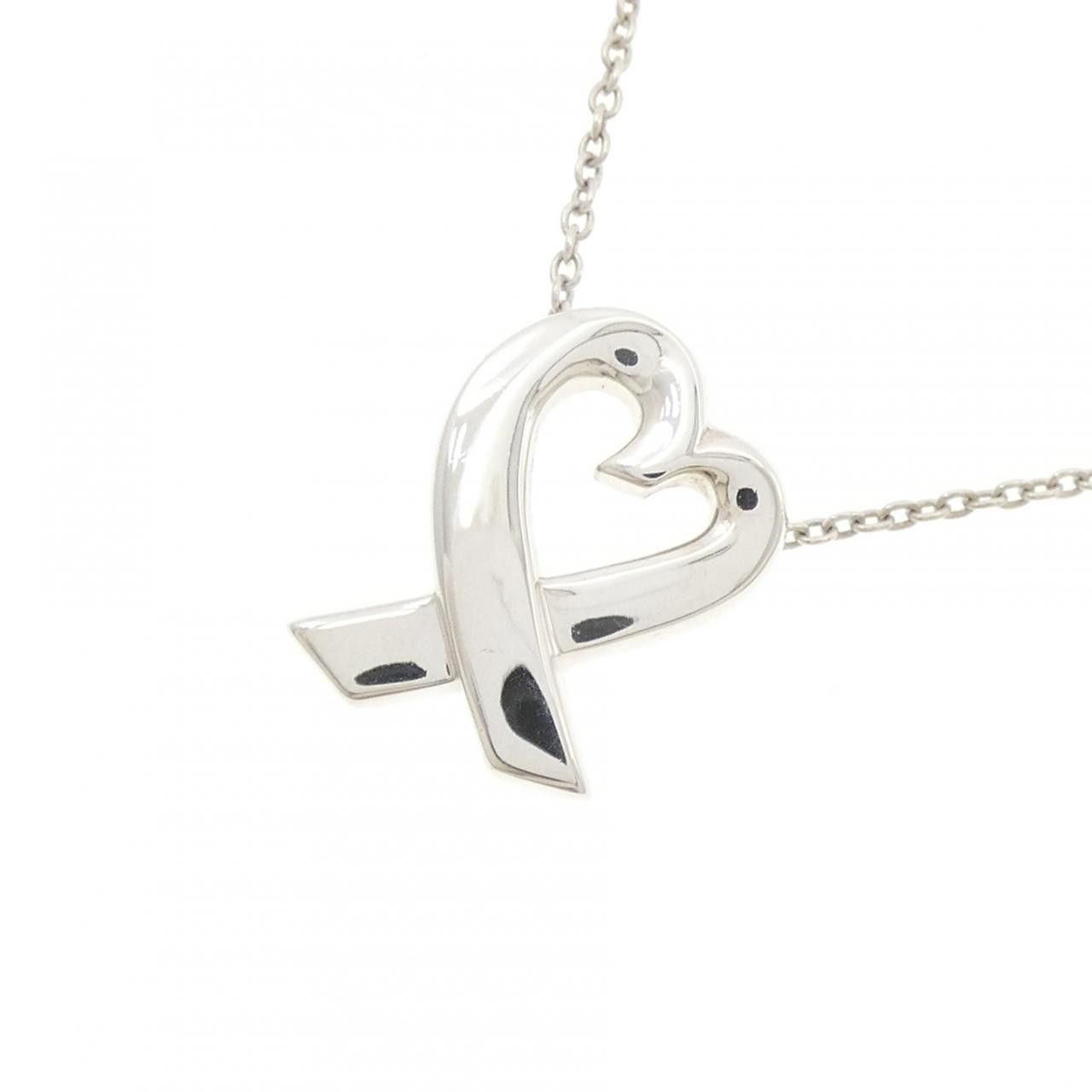 Tiffany & Co. Tiffany & Co. Tiffany Loving Heart 925 Silver Necklace Precious Metal Necklace DUTY FREE for USA Size ONE SIZE - 3 Thumbnail