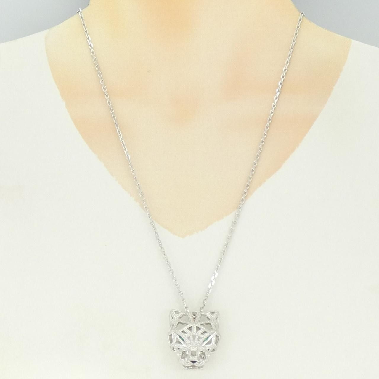 Cartier Cartier Cartier Panthere 750 White Gold Necklace Precious Metal Necklace N7424209 DUTY FREE for USA Size ONE SIZE - 6 Thumbnail