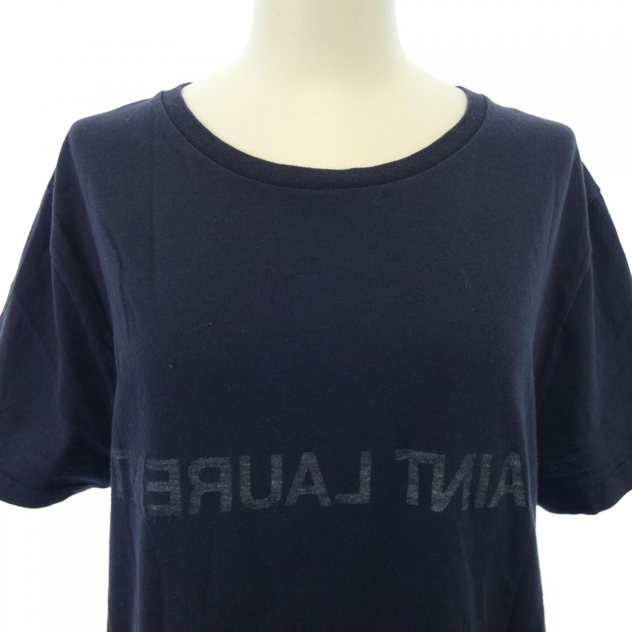 Yves Saint Laurent Yves Saint Laurent Saint Laurent Cotton T Shirt Textile T-Shirts 663278Y36HE DUTY FREE for USA Size ONE SIZE - 5 Thumbnail