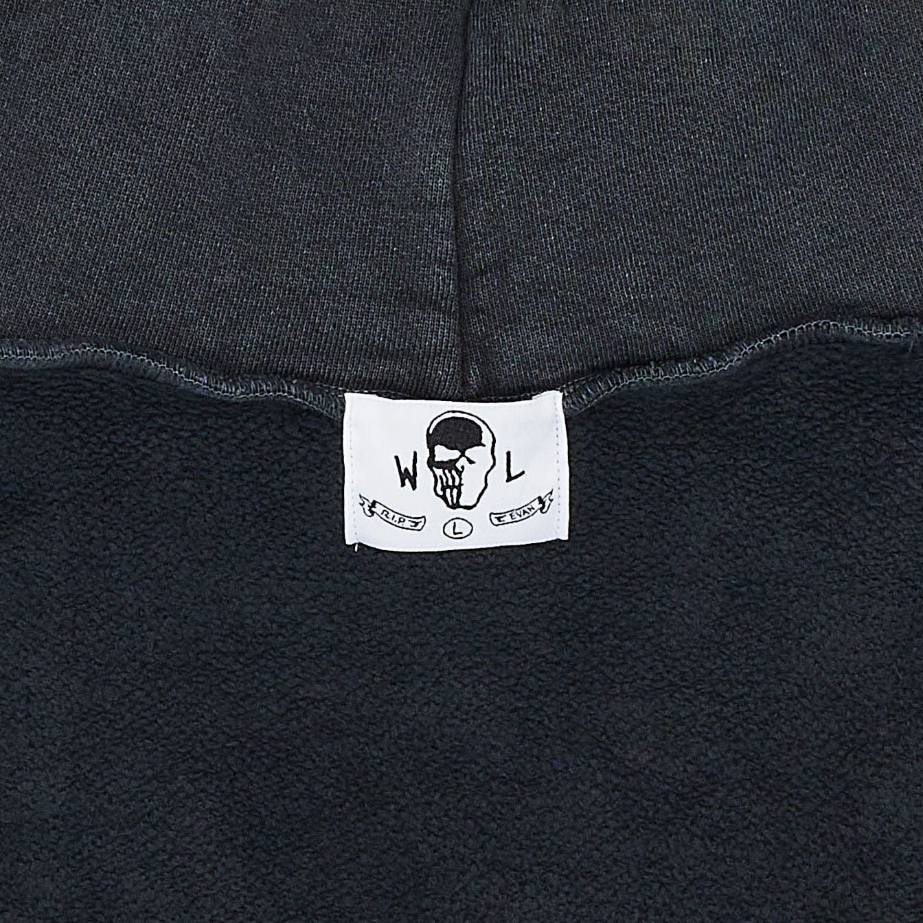 Warren Lotas Dodge Loves ATL Logo Hooded Sweatshirt Washed Black Multi Size US L / EU 52-54 / 3 - 6 Thumbnail