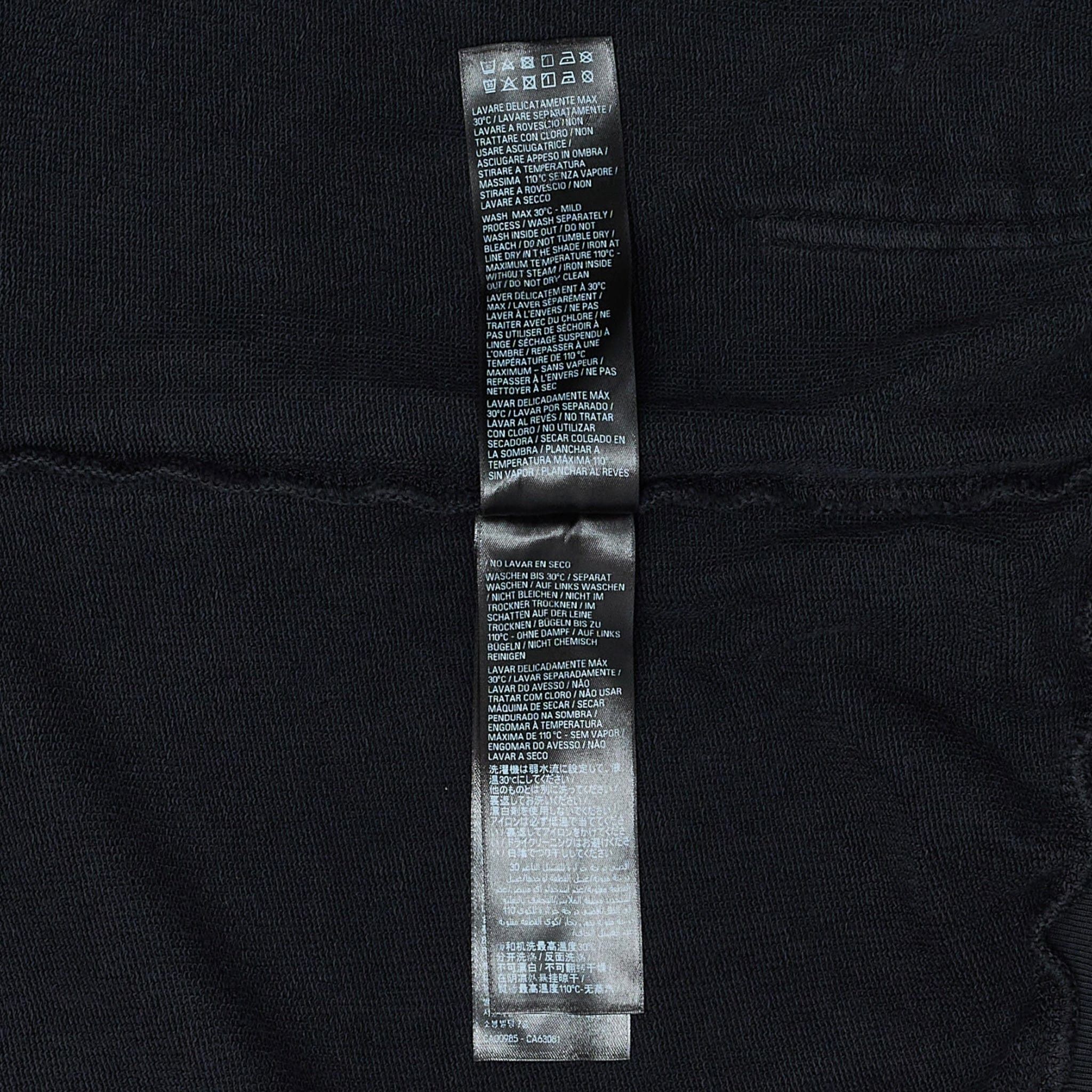 Balenciaga DMG Side Logo Hooded Sweatshirt Black Size US M / EU 48-50 / 2 - 6 Thumbnail