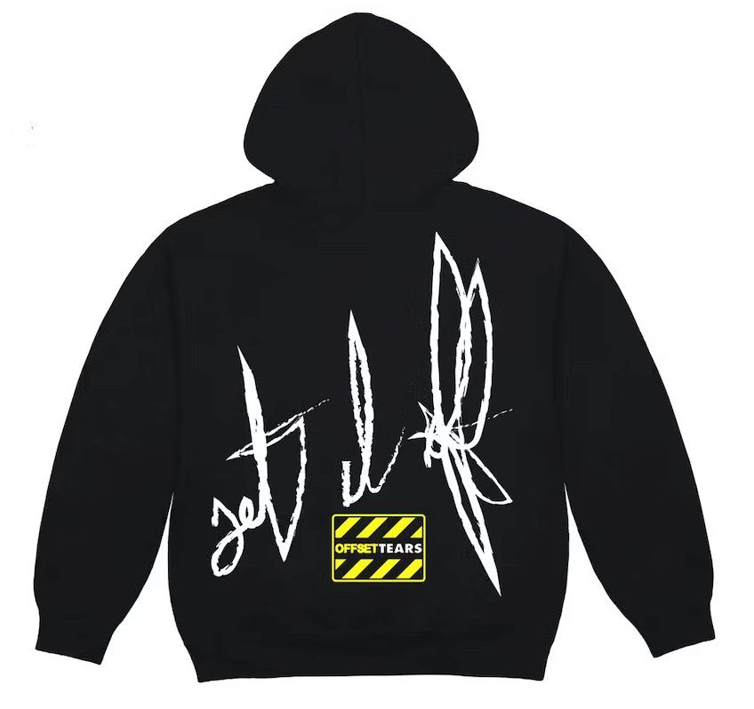 DENIM TEARS x Offset Hooded Sweatshirt Black Size US S / EU 44-46 / 1 - 2 Thumbnail