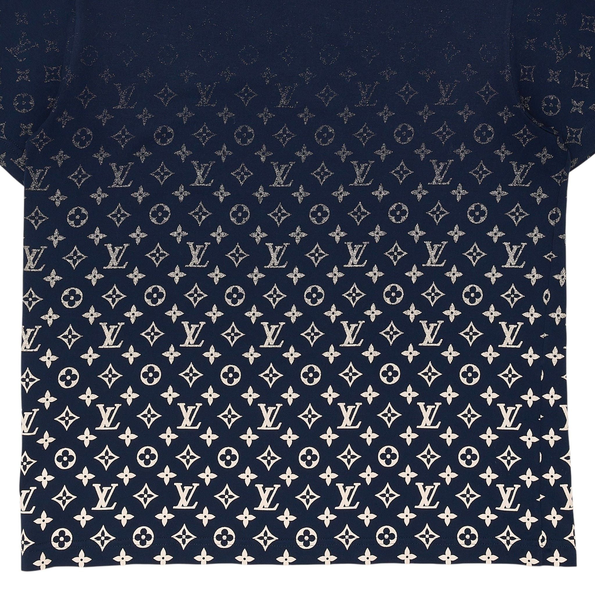 Louis Vuitton LVSE Monogram Gradient Short Sleeve Tee Shirt Dark Ocean Size US M / EU 48-50 / 2 - 3 Thumbnail