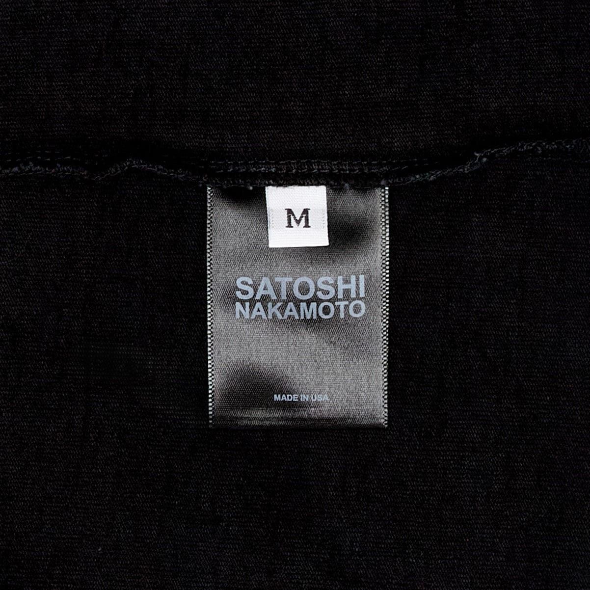 Satoshi Nakamoto Follow Me Long Sleeve Tee Shirt Black Size US M / EU 48-50 / 2 - 5 Thumbnail