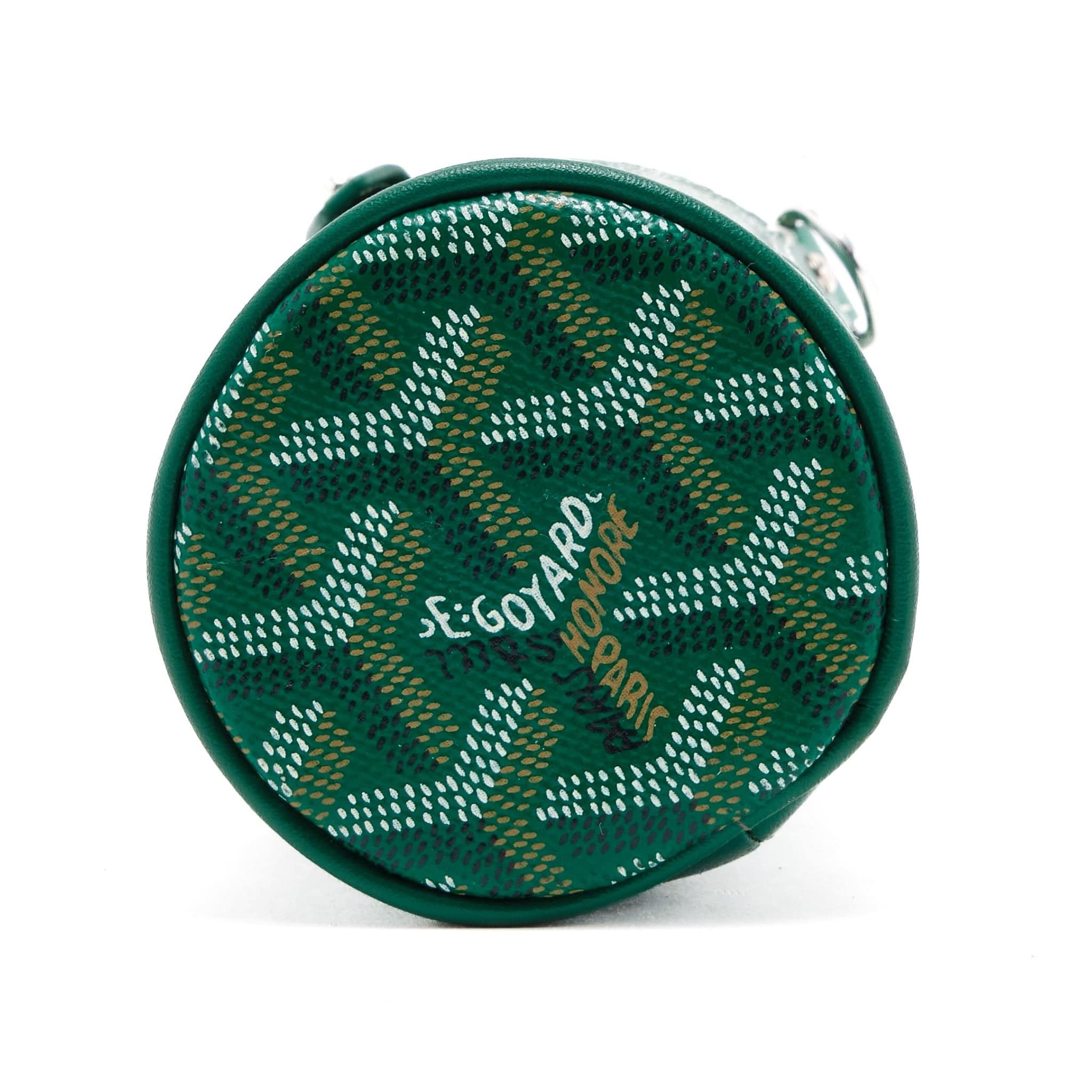 Goyard Yonne MM Case and Flask Green Silver Size ONE SIZE - 9 Thumbnail