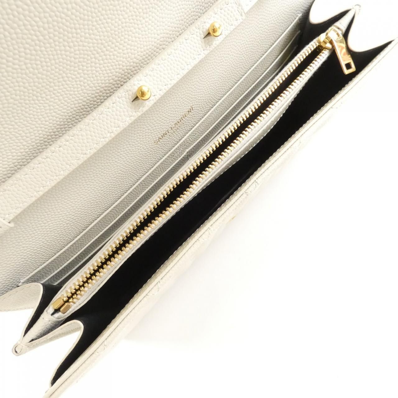Yves Saint Laurent Yves Saint Laurent Saint Laurent Calf Chain Wallet Leather Shoulder 620280BOW91 DUTY FREE for USA Size ONE SIZE - 9 Thumbnail