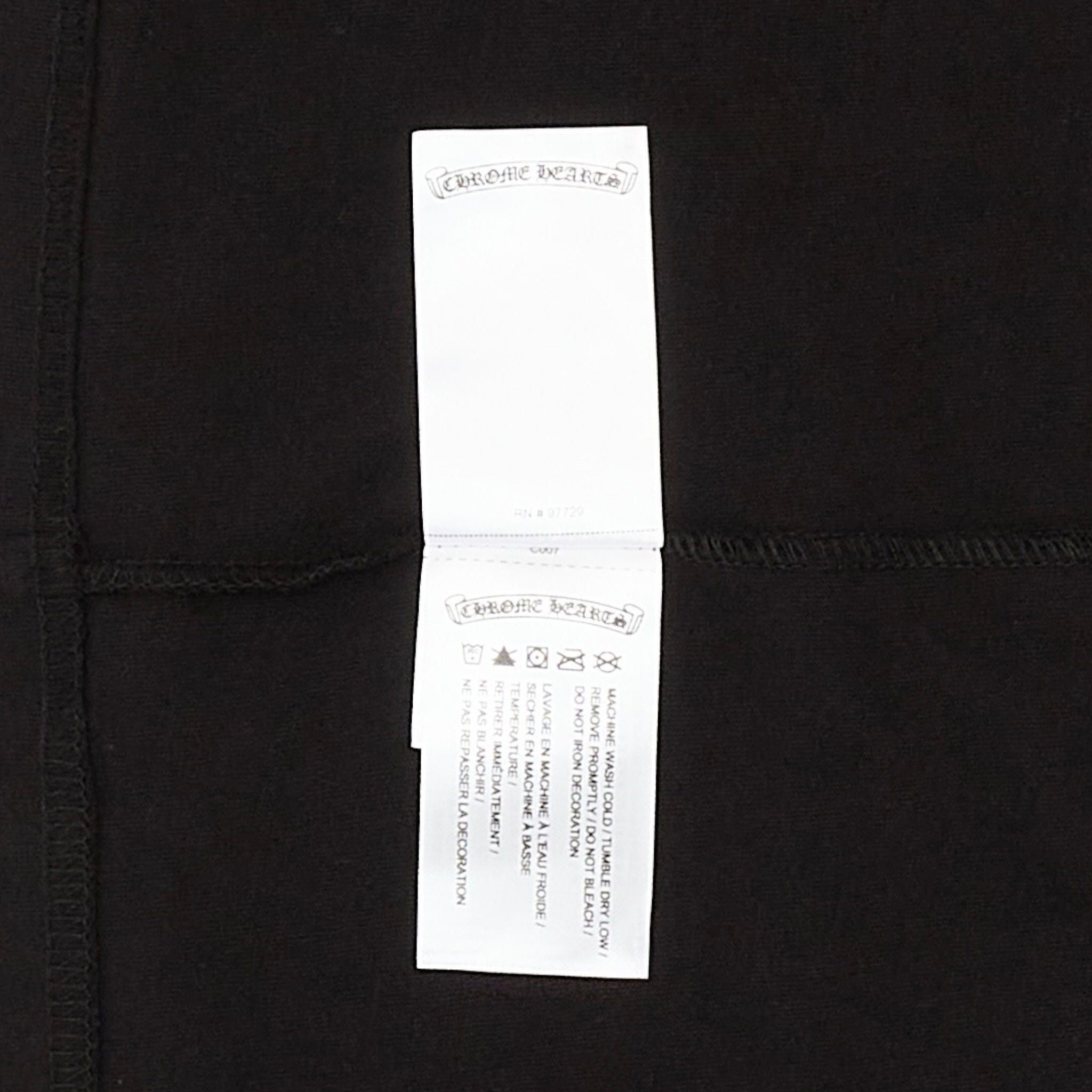 Chrome Hearts Neck Logo Pocket Short Sleeve Tee Shirt Black Blue Size US L / EU 52-54 / 3 - 5 Thumbnail