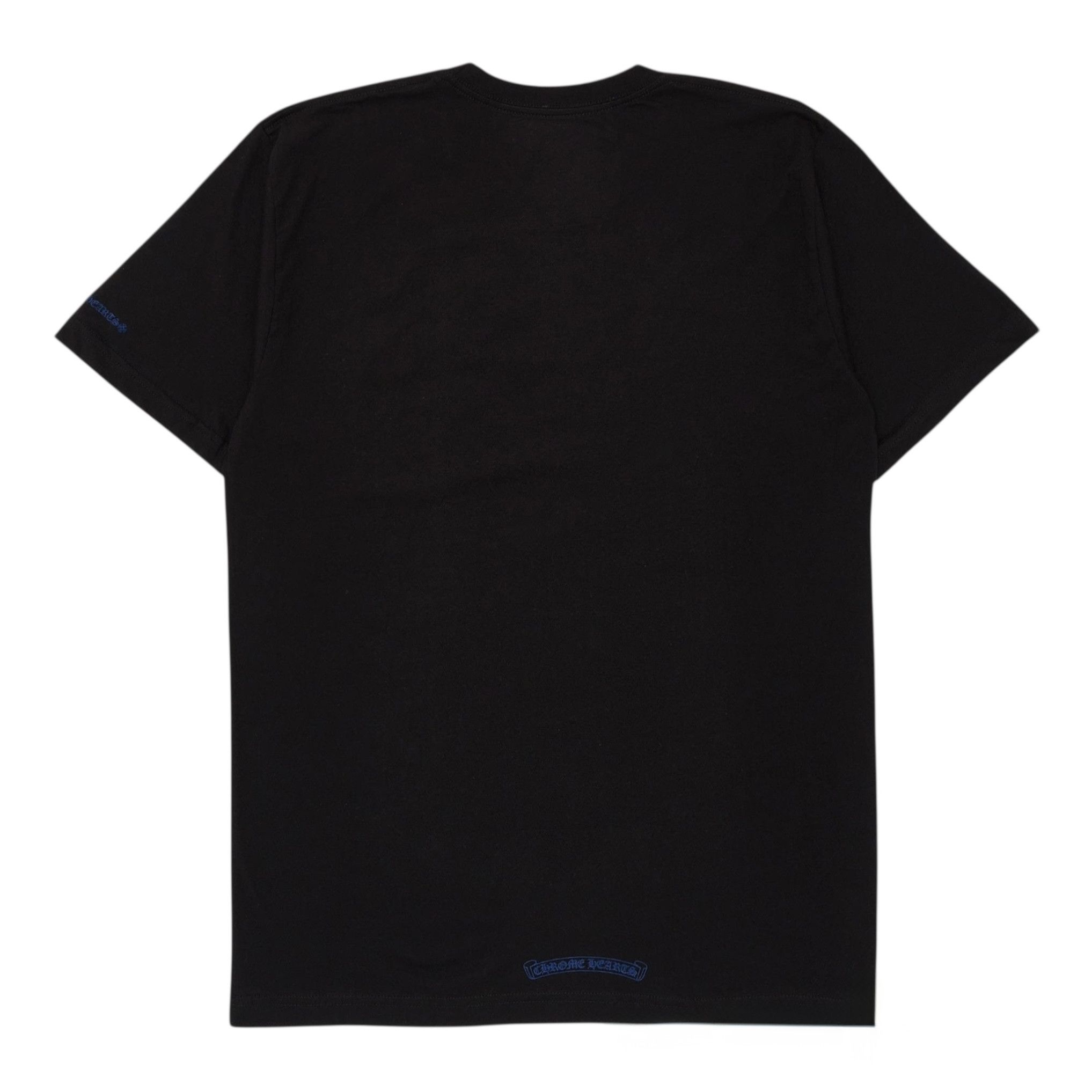 Chrome Hearts Neck Logo Pocket Short Sleeve Tee Shirt Black Blue Size US L / EU 52-54 / 3 - 2 Thumbnail