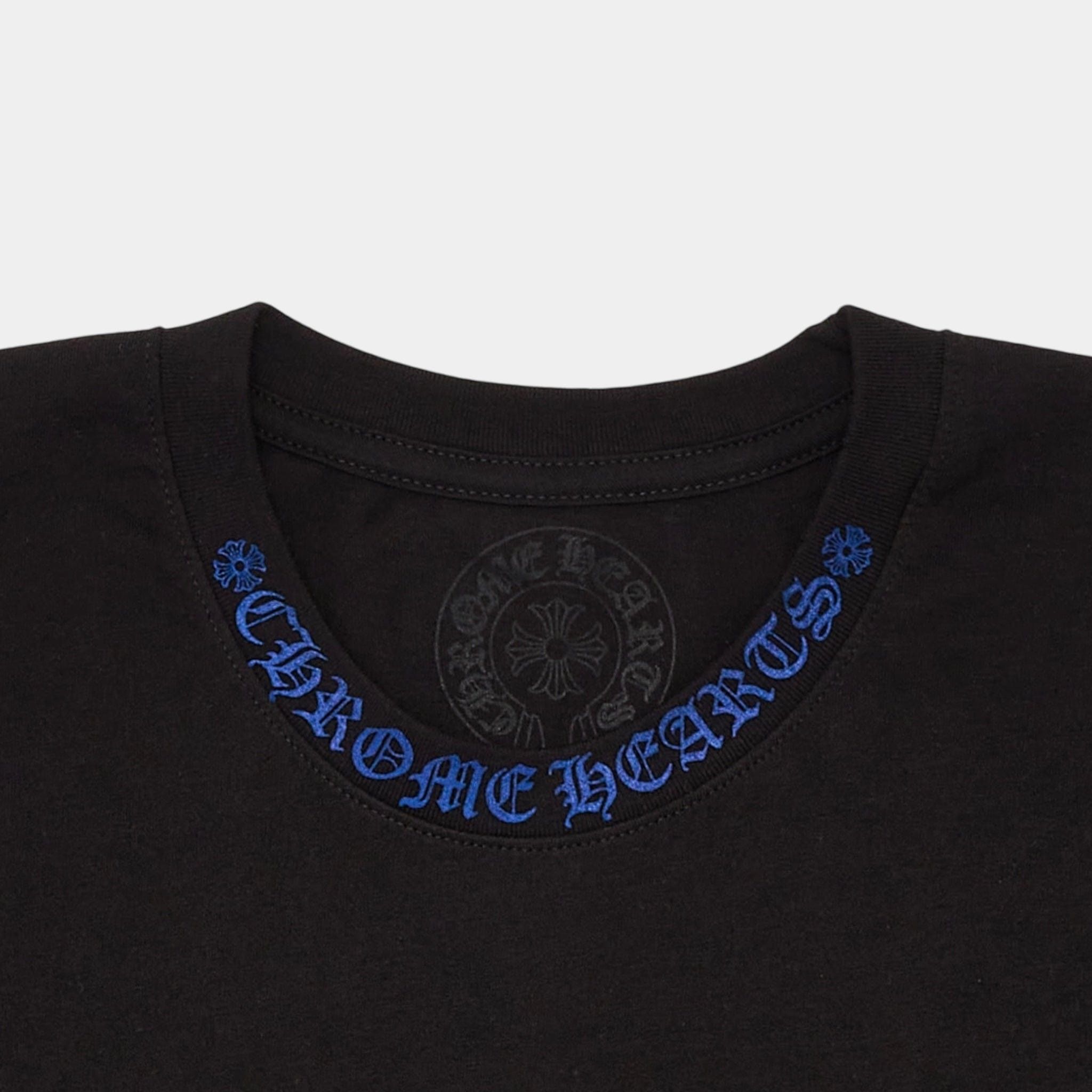 Chrome Hearts Neck Logo Pocket Short Sleeve Tee Shirt Black Blue Size US L / EU 52-54 / 3 - 3 Thumbnail