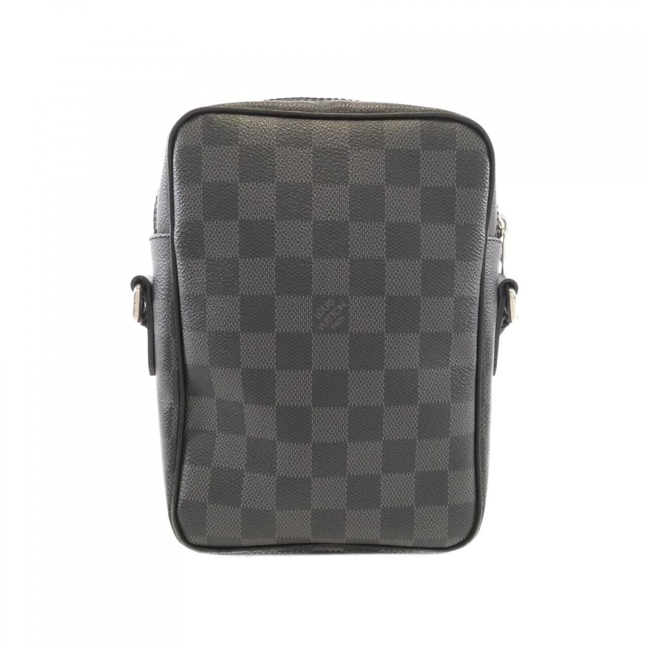 Louis Vuitton Louis Vuitton Louis Vuitton Damier Graphite Shoulder Bag Textile Shoulder Bag N41446 DUTY FREE for USA Size ONE SIZE - 2 Thumbnail