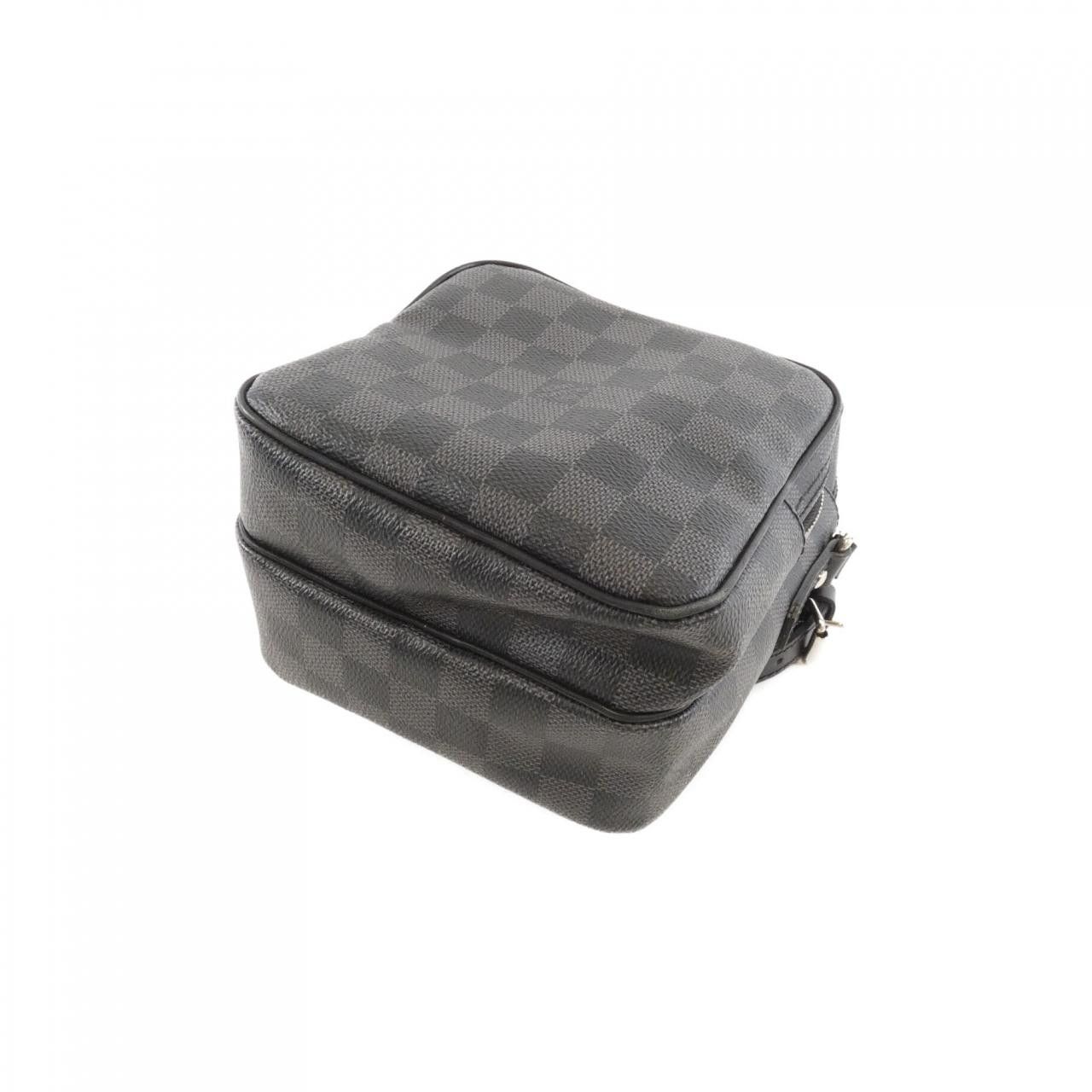 Louis Vuitton Louis Vuitton Louis Vuitton Damier Graphite Shoulder Bag Textile Shoulder Bag N41446 DUTY FREE for USA Size ONE SIZE - 3 Thumbnail
