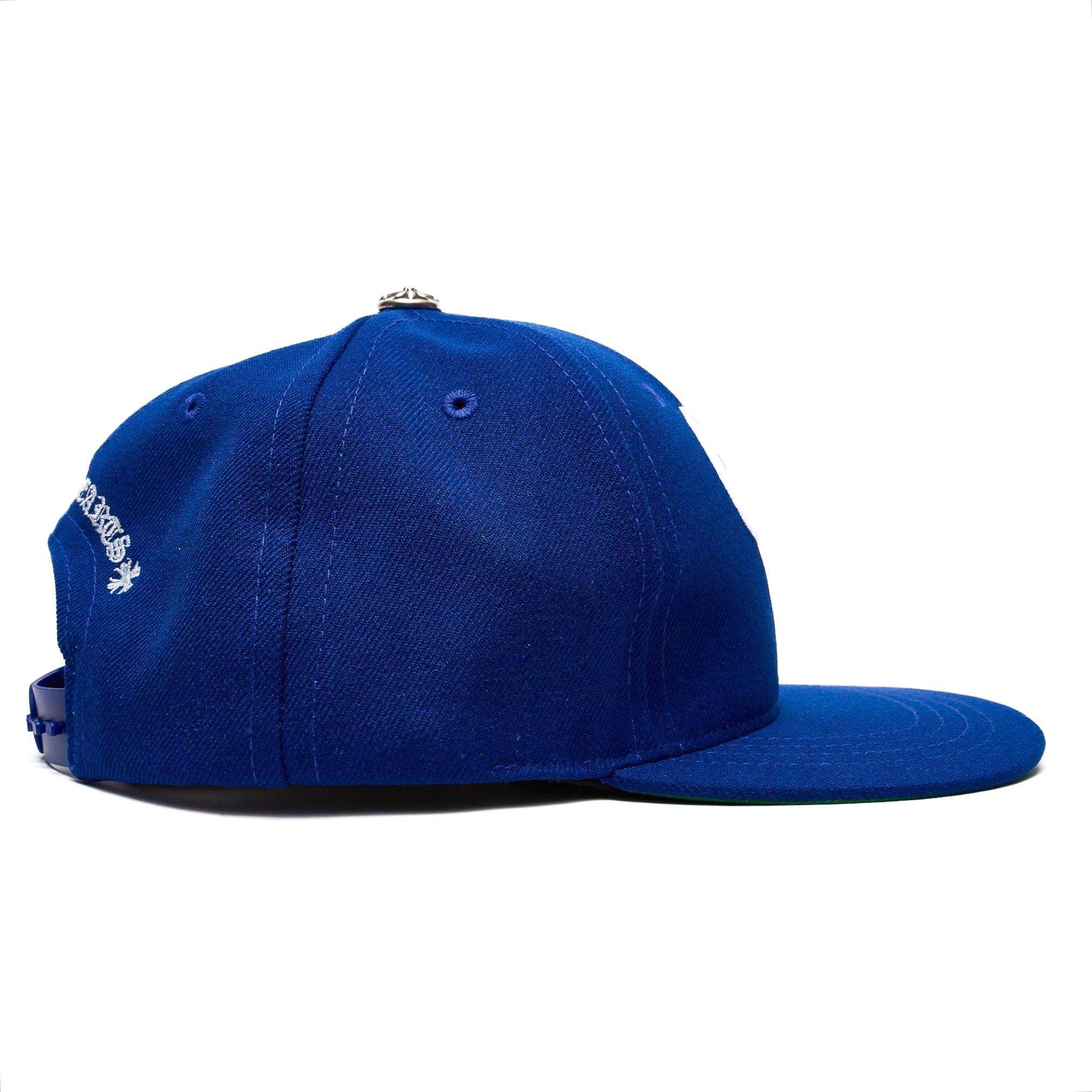 Chrome Hearts Embroidered CH Logo Baseball Hat Blue White Size ONE SIZE - 3 Thumbnail
