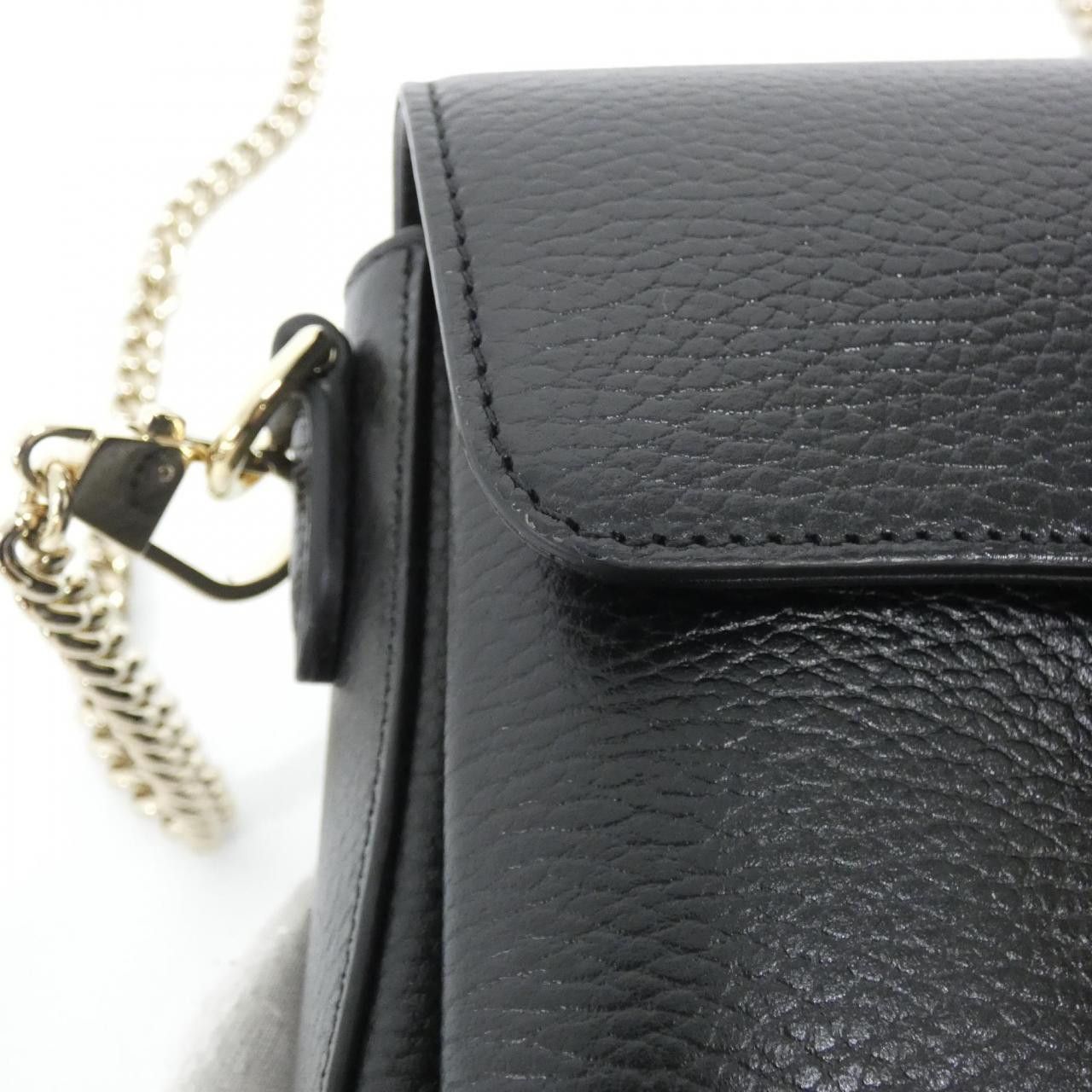 Gucci Gucci Gucci Leather Shoulder Bag Leather Shoulder Bag 607720CAO0G DUTY FREE for USA Size ONE SIZE - 5 Thumbnail