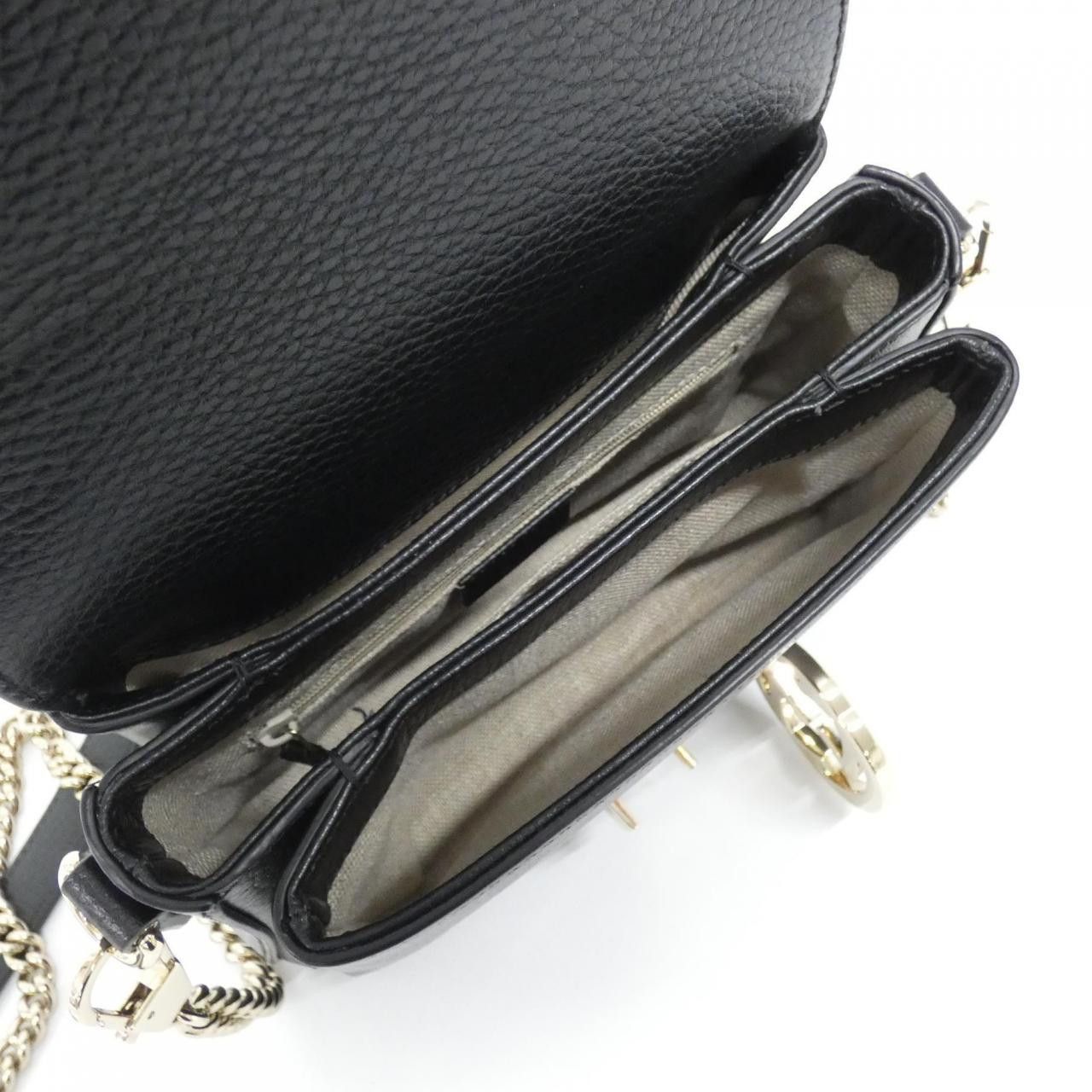 Gucci Gucci Gucci Leather Shoulder Bag Leather Shoulder Bag 607720CAO0G DUTY FREE for USA Size ONE SIZE - 8 Thumbnail