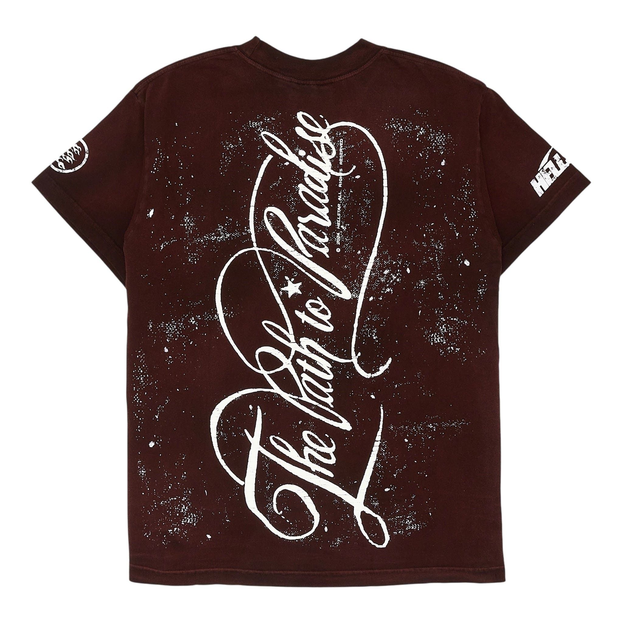HELLSTAR Kids Path To Paradise Short Sleeve Tee Shirt Brown Size US M / EU 48-50 / 2 - 2 Thumbnail