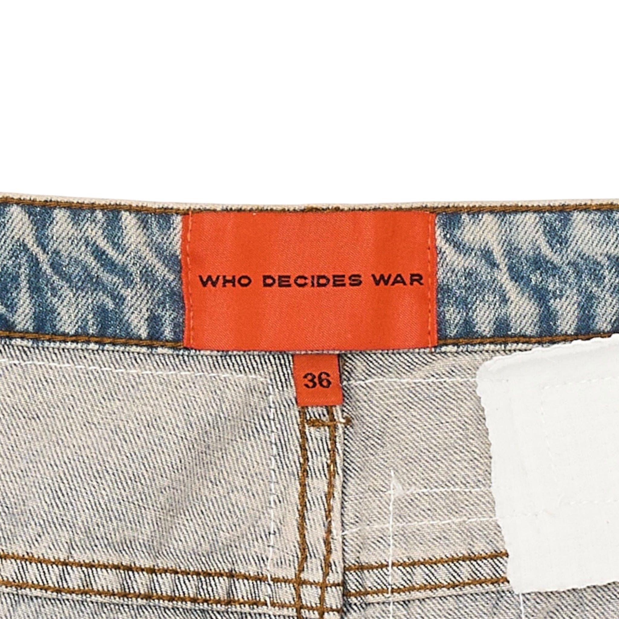 Who Decides War Who Decides War Altar Lace Fusion Denim Indigo Sky Size US 36 / EU 52 - 6 Thumbnail
