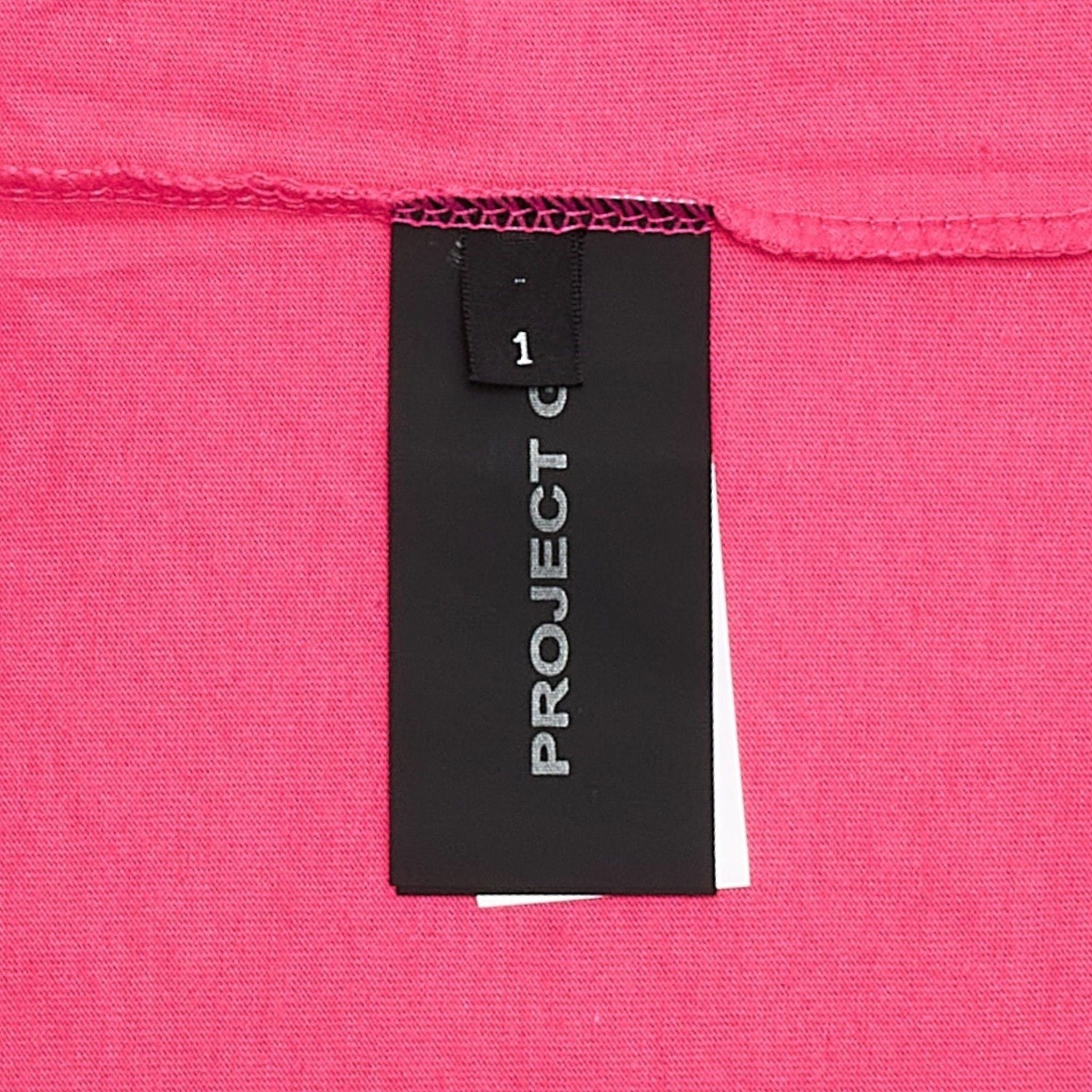PROJECT G/R Project G/R Orgasm Donor Logo Short Sleeve Tee Shirt Pink Wh Size US XS / EU 42 / 0 - 6 Thumbnail
