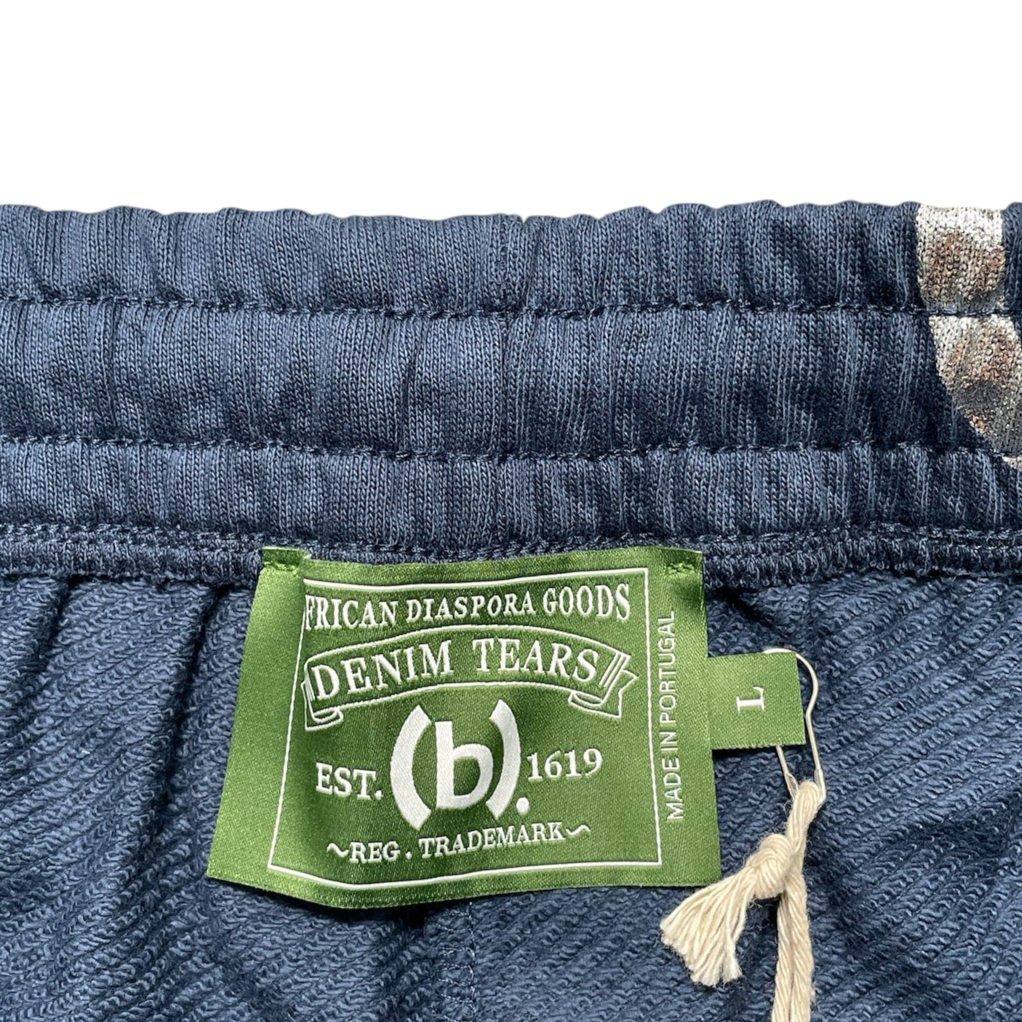 DENIM TEARS x Bstroy Sweatpants Navy Silver Size US 33 - 4 Thumbnail