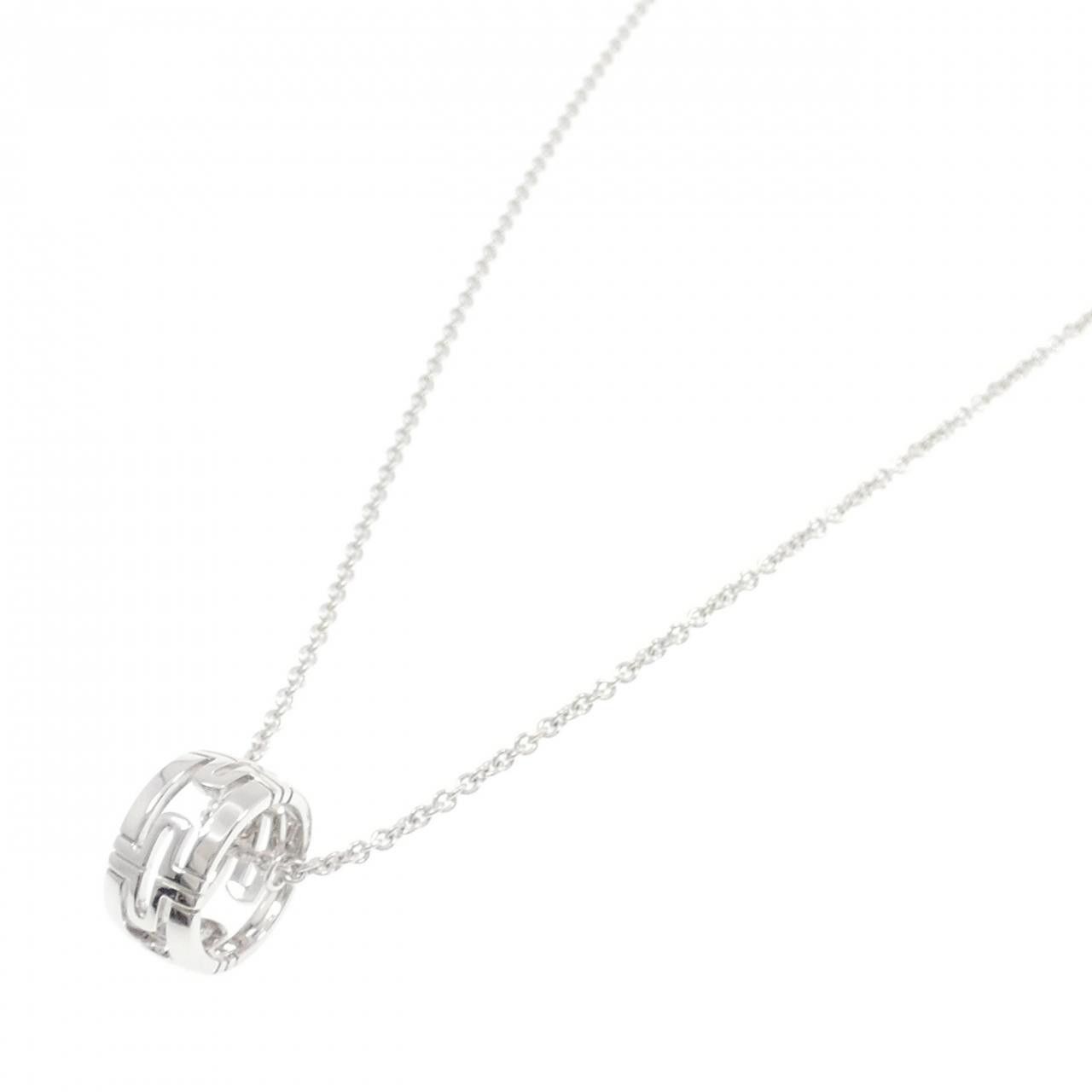 Bvlgari Bvlgari Bulgari Parentesi 750 White Gold Necklace Precious Metal Necklace DUTY FREE for USA Size ONE SIZE - 2 Thumbnail
