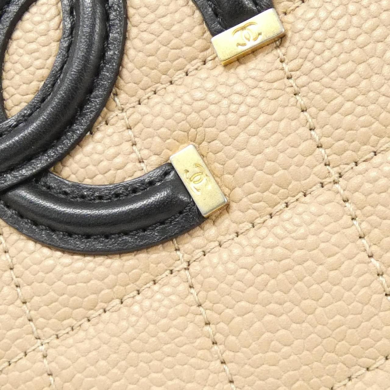 Chanel Chanel Chanel Caviar Skin Shoulder Bag Leather Shoulder Bag 93342 DUTY FREE for USA Size ONE SIZE - 4 Thumbnail