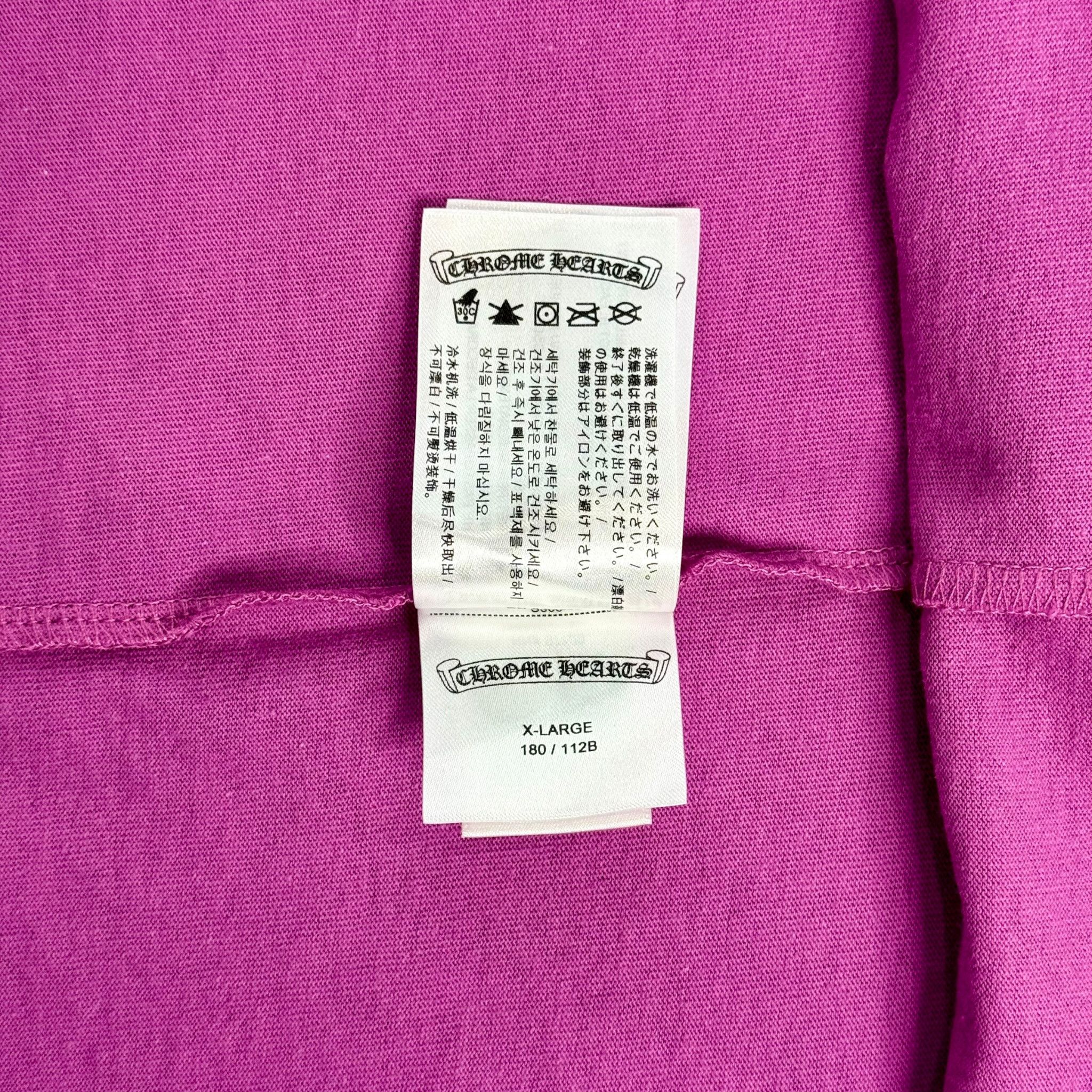 Chrome Hearts x Matty Boy PHYS Logo Short Sleeve Tee Shirt Purple Multi Size US XL / EU 56 / 4 - 8 Thumbnail