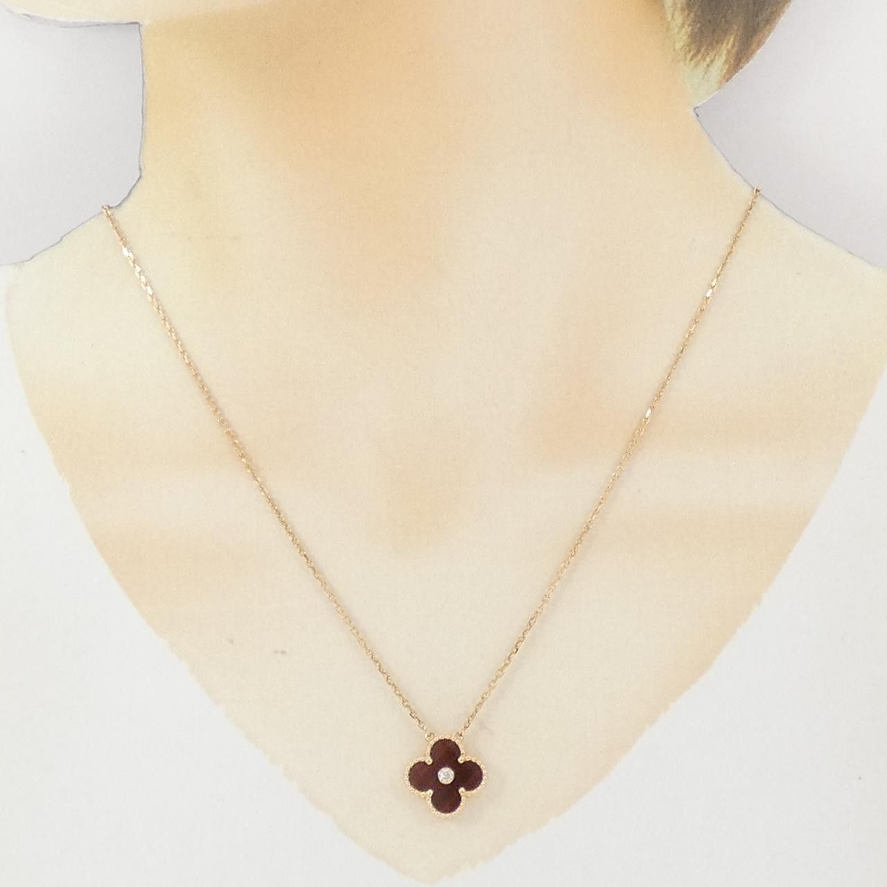 Van Cleef & Arpels Van Cleef & Arpels Van Cleef & Arpels Vintage Alhambra 750 Pink Gold Limited Necklace Precious Metal Necklace DUTY FREE for USA Size ONE SIZE - 6 Thumbnail