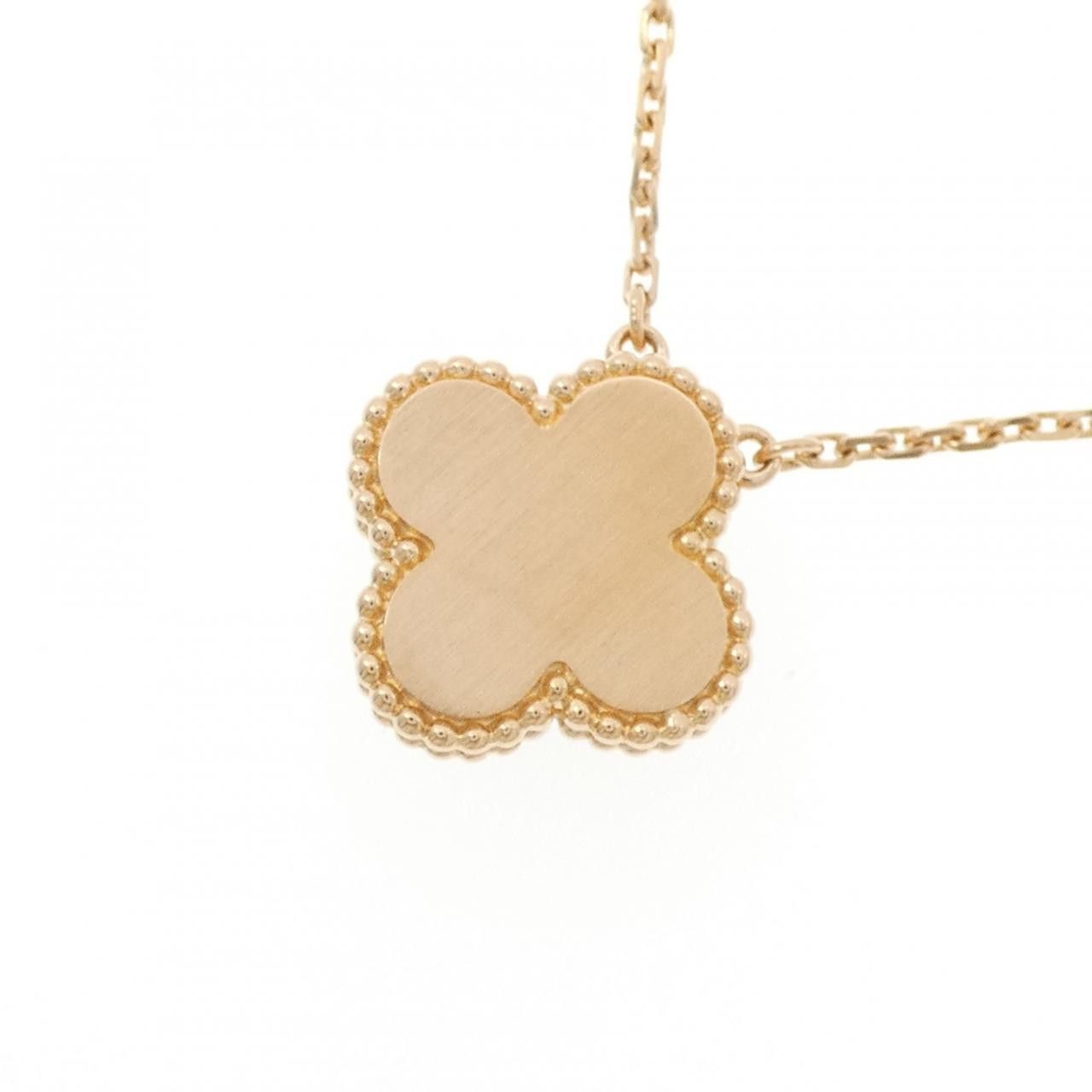 Van Cleef & Arpels Van Cleef & Arpels Van Cleef & Arpels Vintage Alhambra 750 Pink Gold Limited Necklace Precious Metal Necklace DUTY FREE for USA Size ONE SIZE - 4 Thumbnail