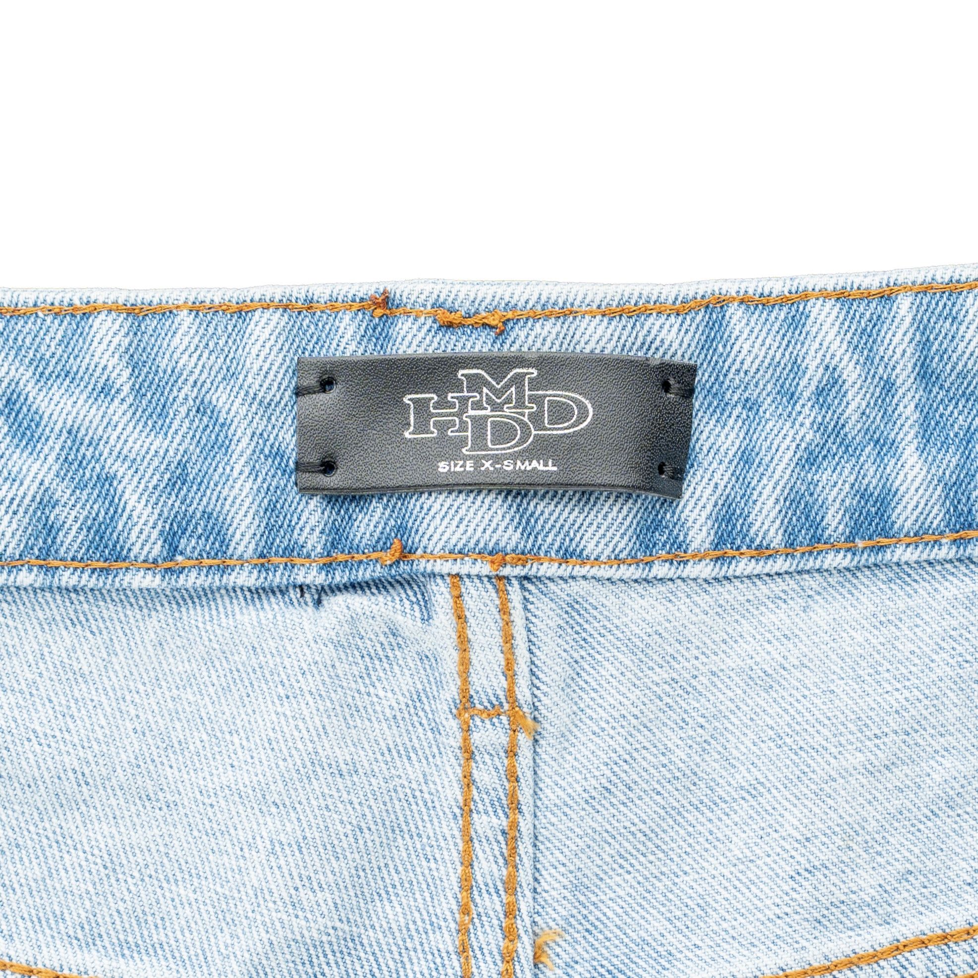 HMDD (HMDD) Rhinestone Jean Shorts Blue Size US 29 - 4 Thumbnail
