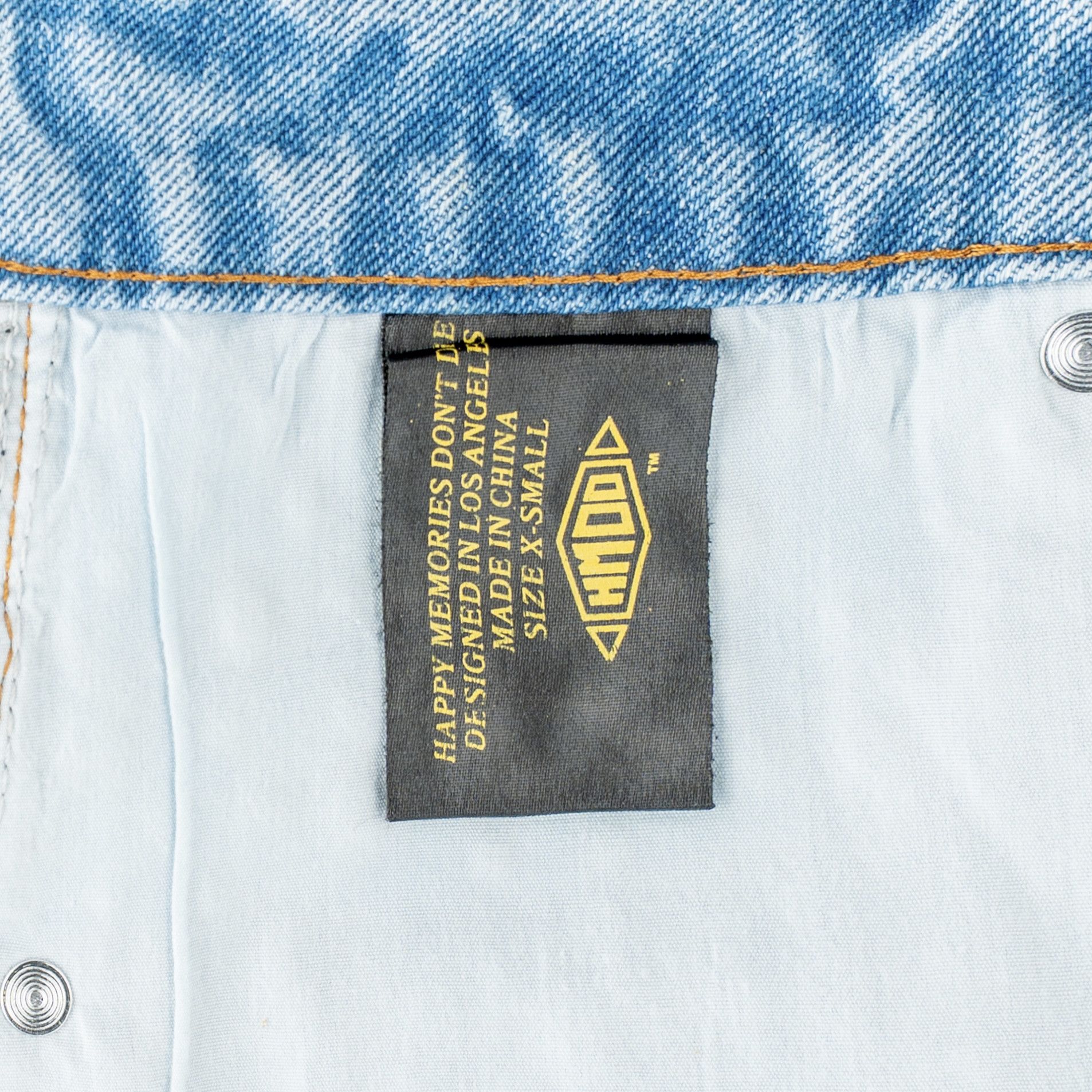 HMDD (HMDD) Rhinestone Jean Shorts Blue Size US 29 - 5 Thumbnail