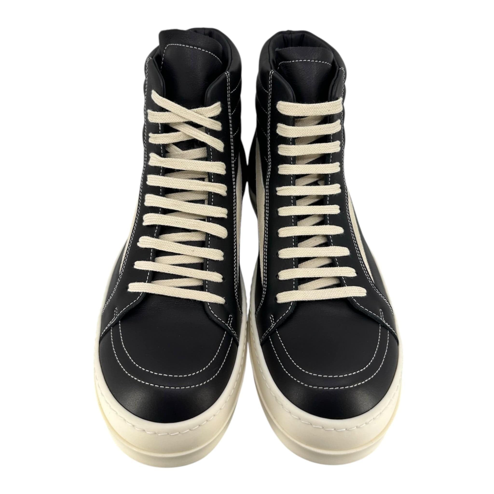 Rick Owens Porterville Vintage Sneaker High Black Milk Size US 8 / EU 41 - 5 Thumbnail