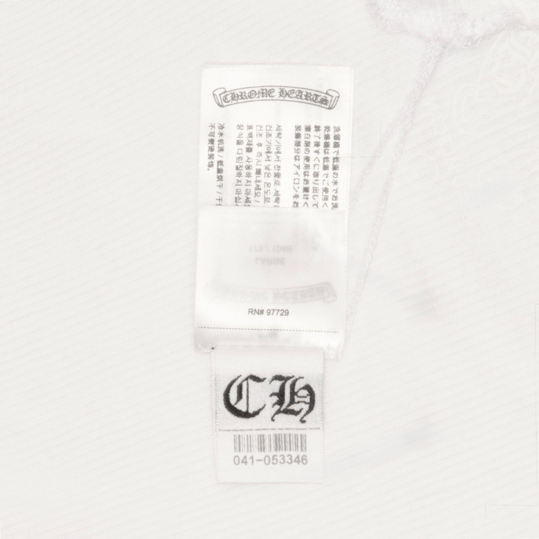 Chrome Hearts Vertical Logo Tank Top White Pink Size US XL / EU 56 / 4 - 7 Thumbnail