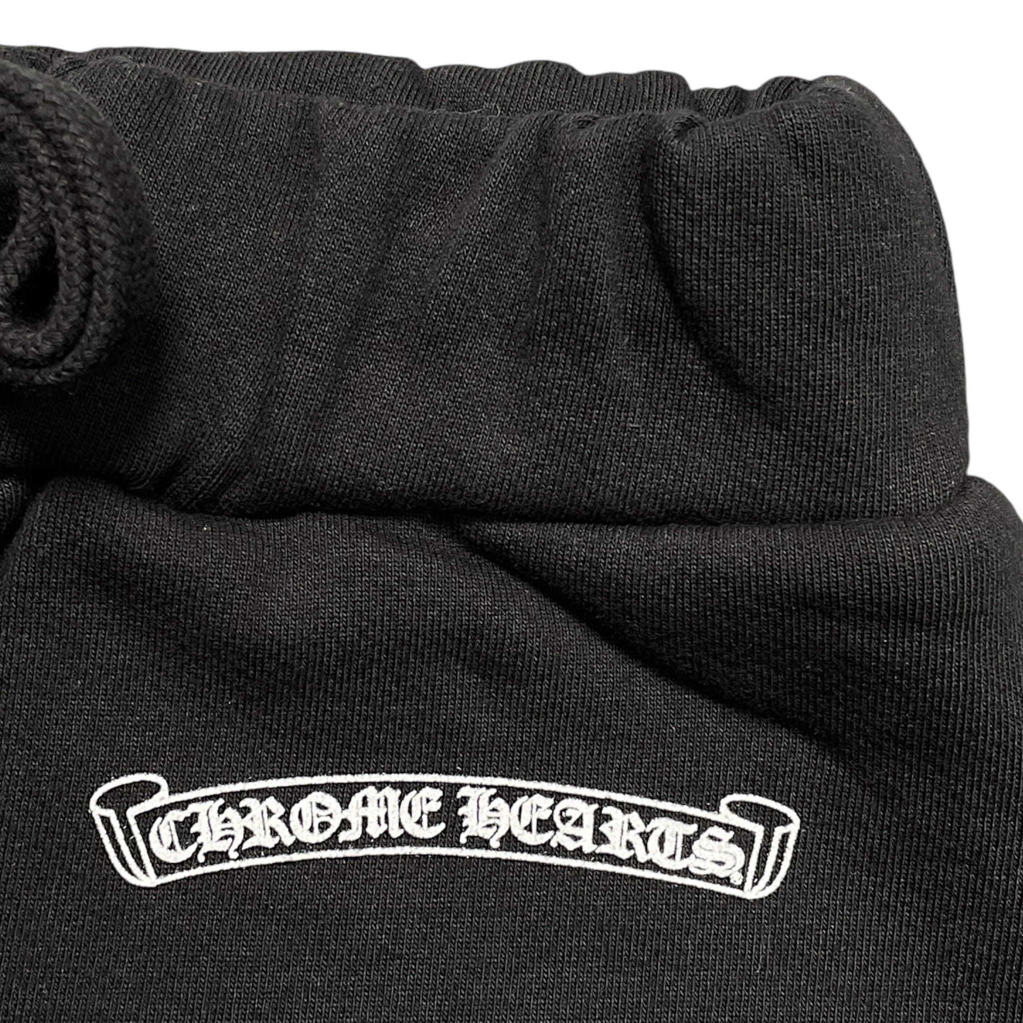 Chrome Hearts Scroll Logo Sweatpants Black White (Thermal Lined) Size US 40 / EU 56 - 3 Thumbnail