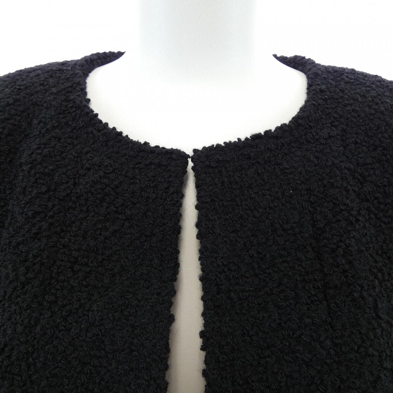 Chanel Chanel Chanel Vintage Wool Coat Others Outerwear P03593V03502 DUTY FREE for USA Size ONE SIZE - 5 Thumbnail