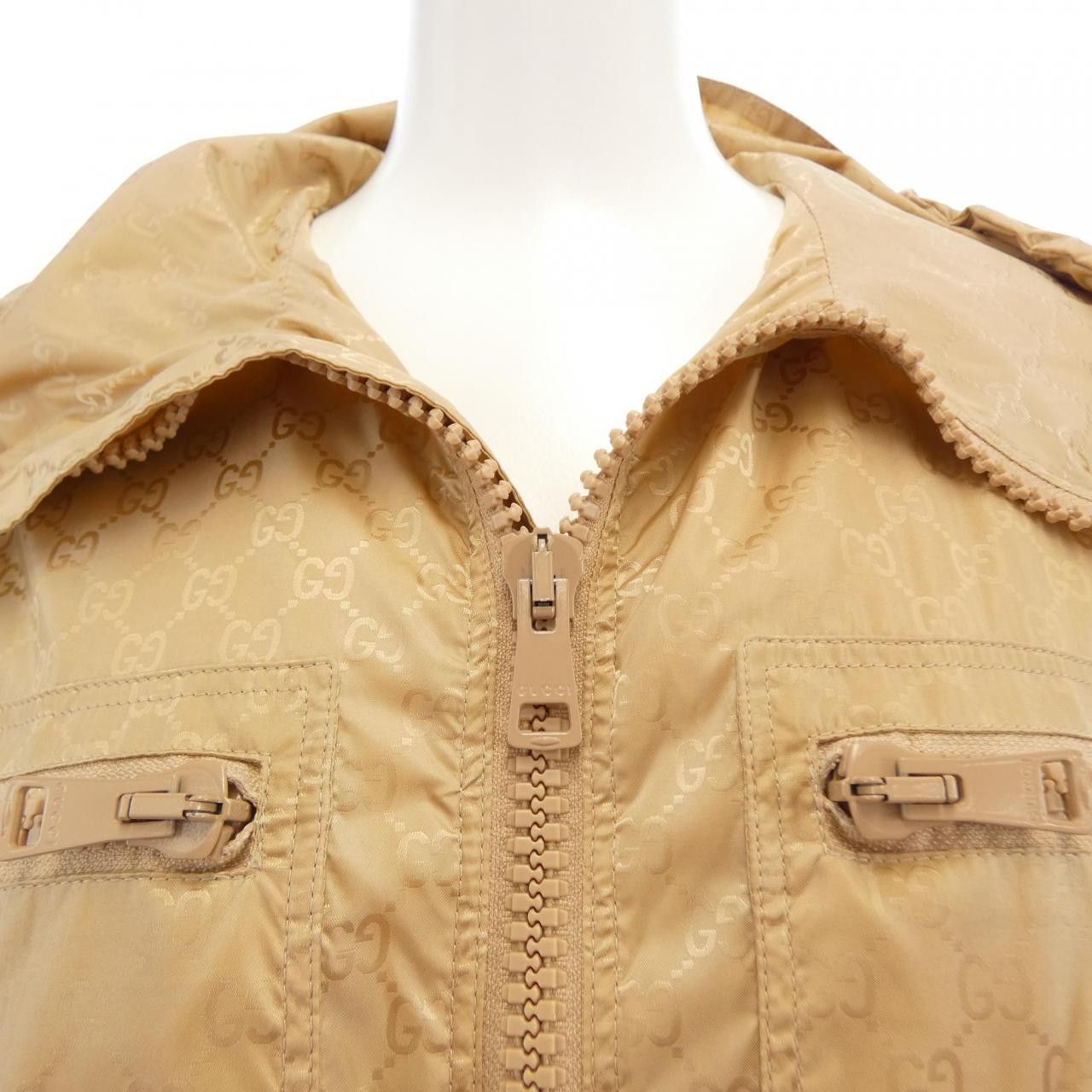 Gucci Gucci Gucci GG Hooded Jacket Textile Outerwear 741687Z4039 DUTY FREE for USA Size ONE SIZE - 5 Thumbnail