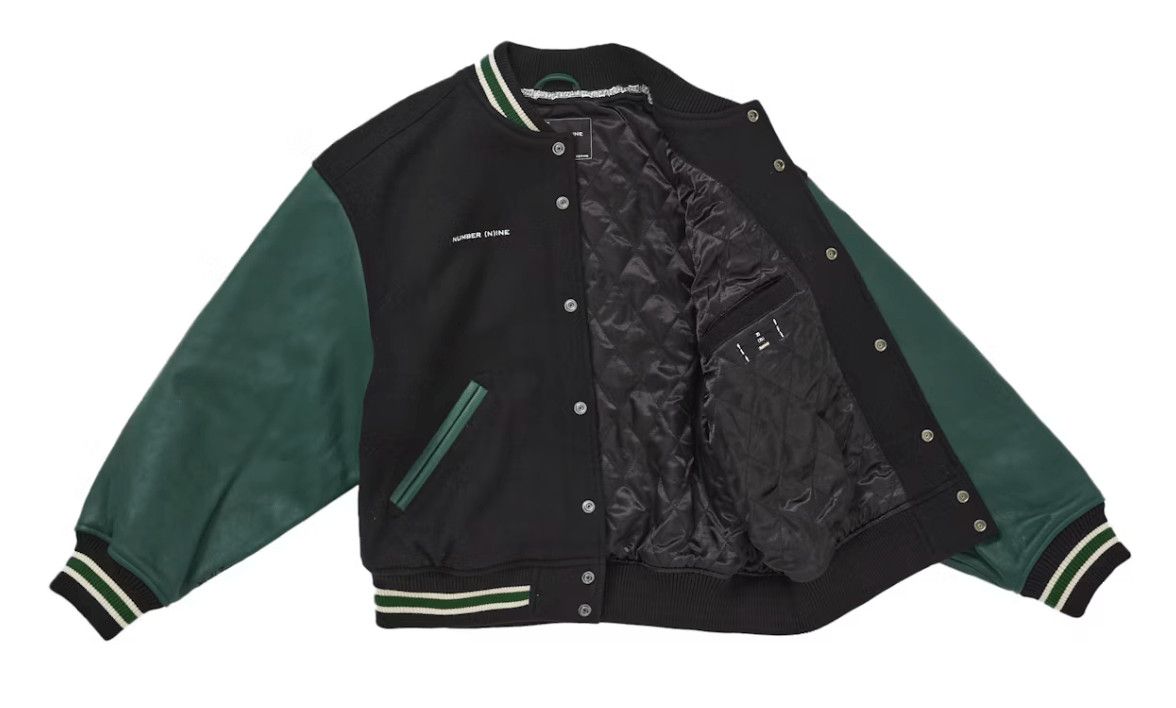 Supreme Number (N)ine Mickey Varsity Jacket Black Size US M / EU 48-50 / 2 - 2 Thumbnail
