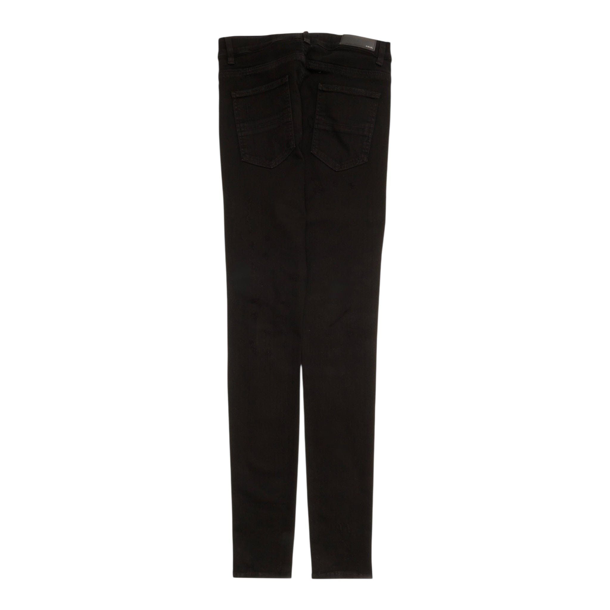 Amiri Amiri Art Patch Jeans Black (2017) Size US 33 - 2 Thumbnail