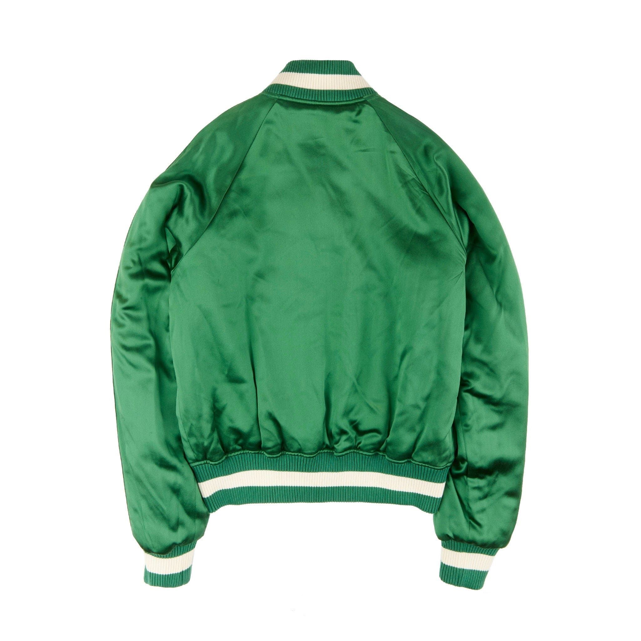 Amiri Amiri Reversible Silk Bomber Jacket Green Yellow Multi Size US S / EU 44-46 / 1 - 2 Thumbnail