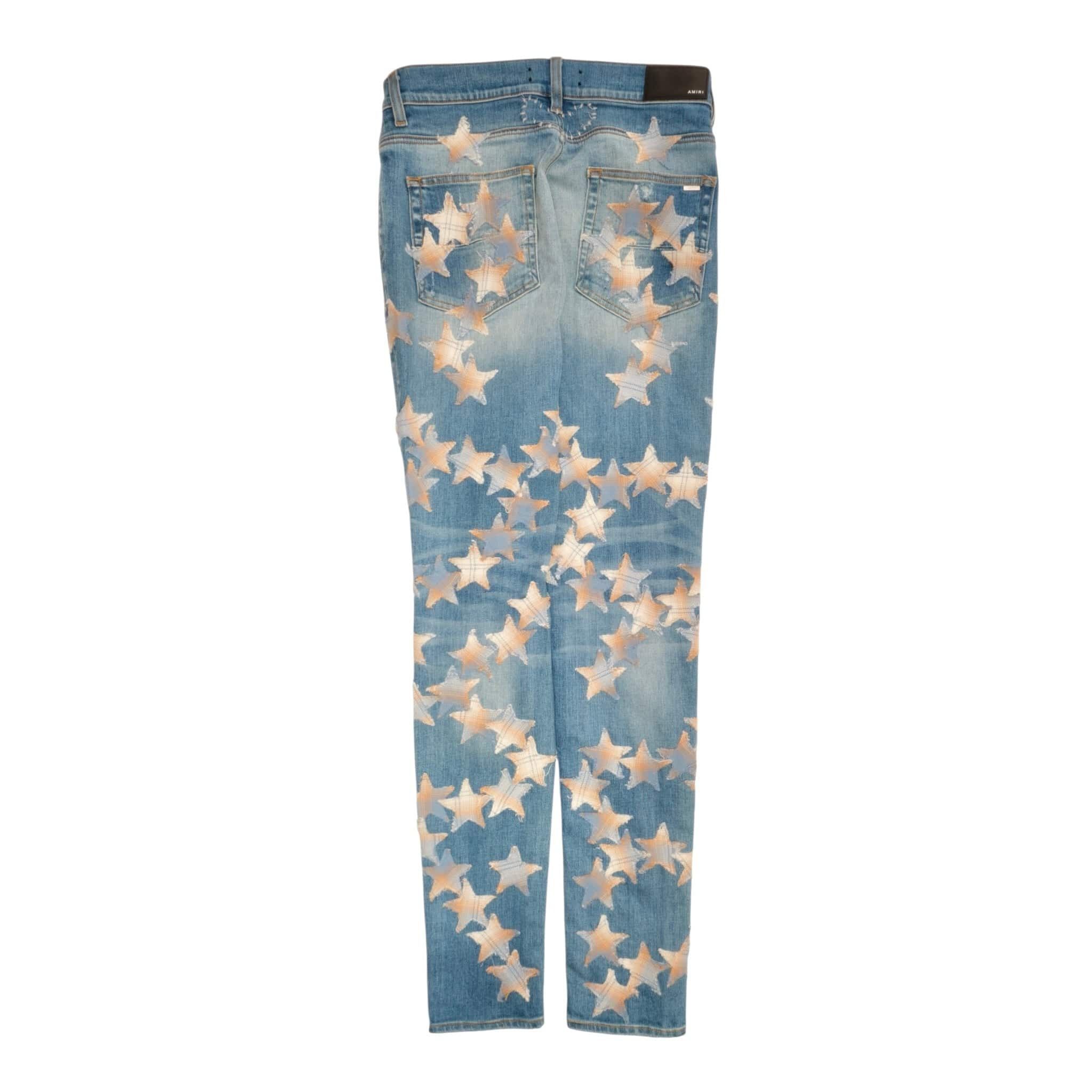 Amiri Amiri x Chemist Denim Star Patch Jeans 70s Indigo Size US 32 / EU 48 - 2 Thumbnail