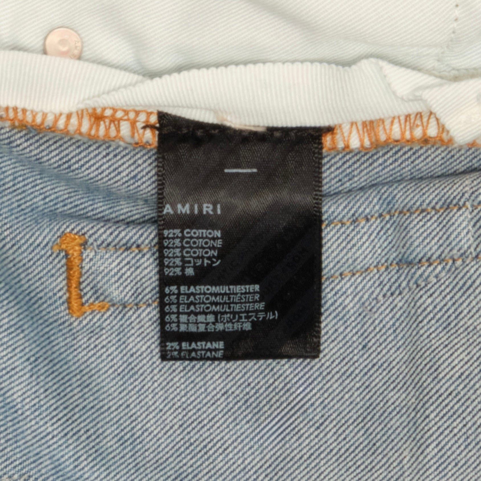 Amiri Amiri x Chemist Denim Star Patch Jeans 70s Indigo Size US 32 / EU 48 - 6 Thumbnail