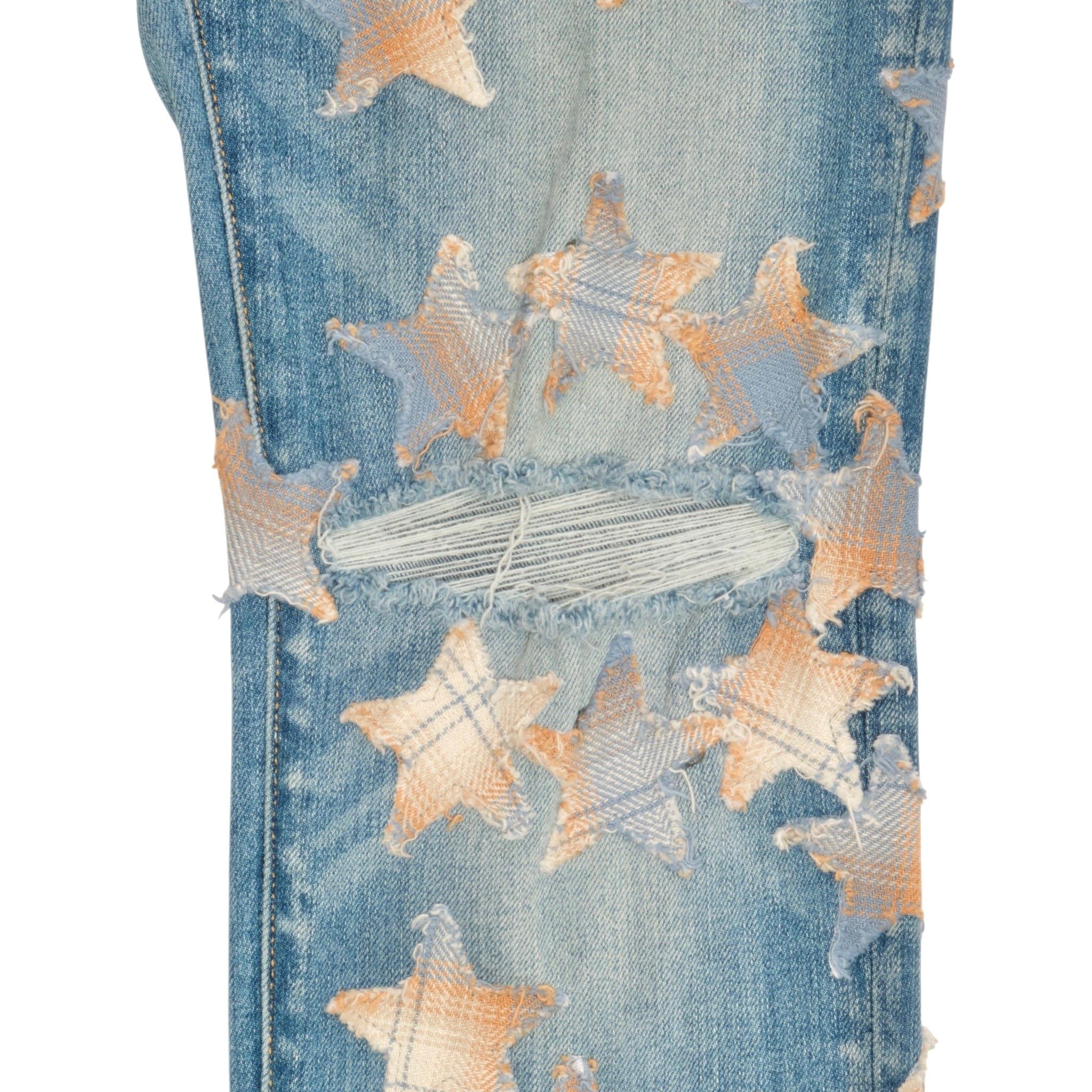 Amiri Amiri x Chemist Denim Star Patch Jeans 70s Indigo Size US 32 / EU 48 - 3 Thumbnail