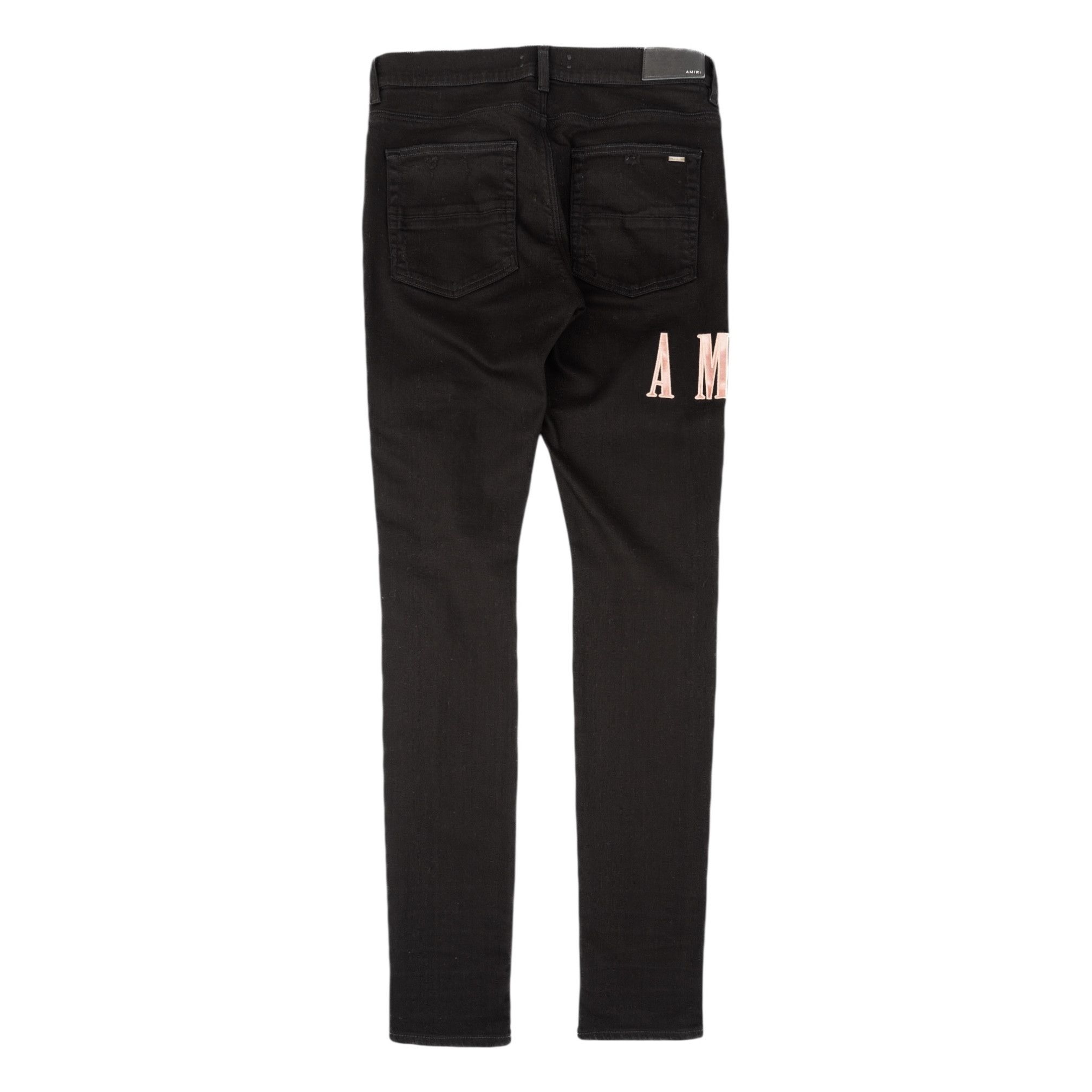 Amiri Amiri Core Logo Patch Jeans Overdyed Back Tie Dye Multi Size US 38 / EU 54 - 2 Thumbnail