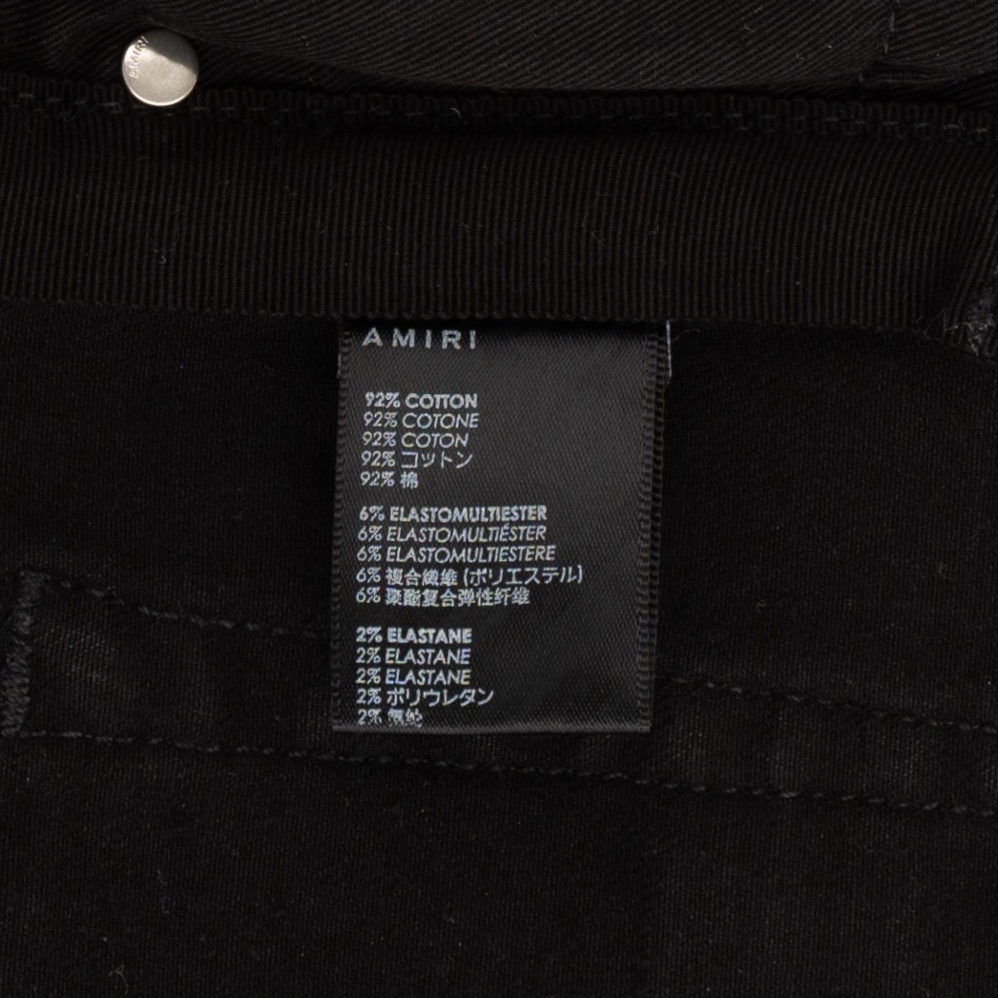 Amiri Amiri Core Logo Patch Jeans Overdyed Back Tie Dye Multi Size US 28 / EU 44 - 5 Thumbnail