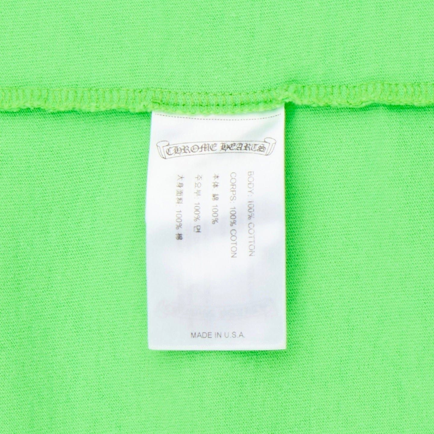 Chrome Hearts Matty Boy Sex Records Short Sleeve Tee Shirt Green Size US XL / EU 56 / 4 - 6 Thumbnail