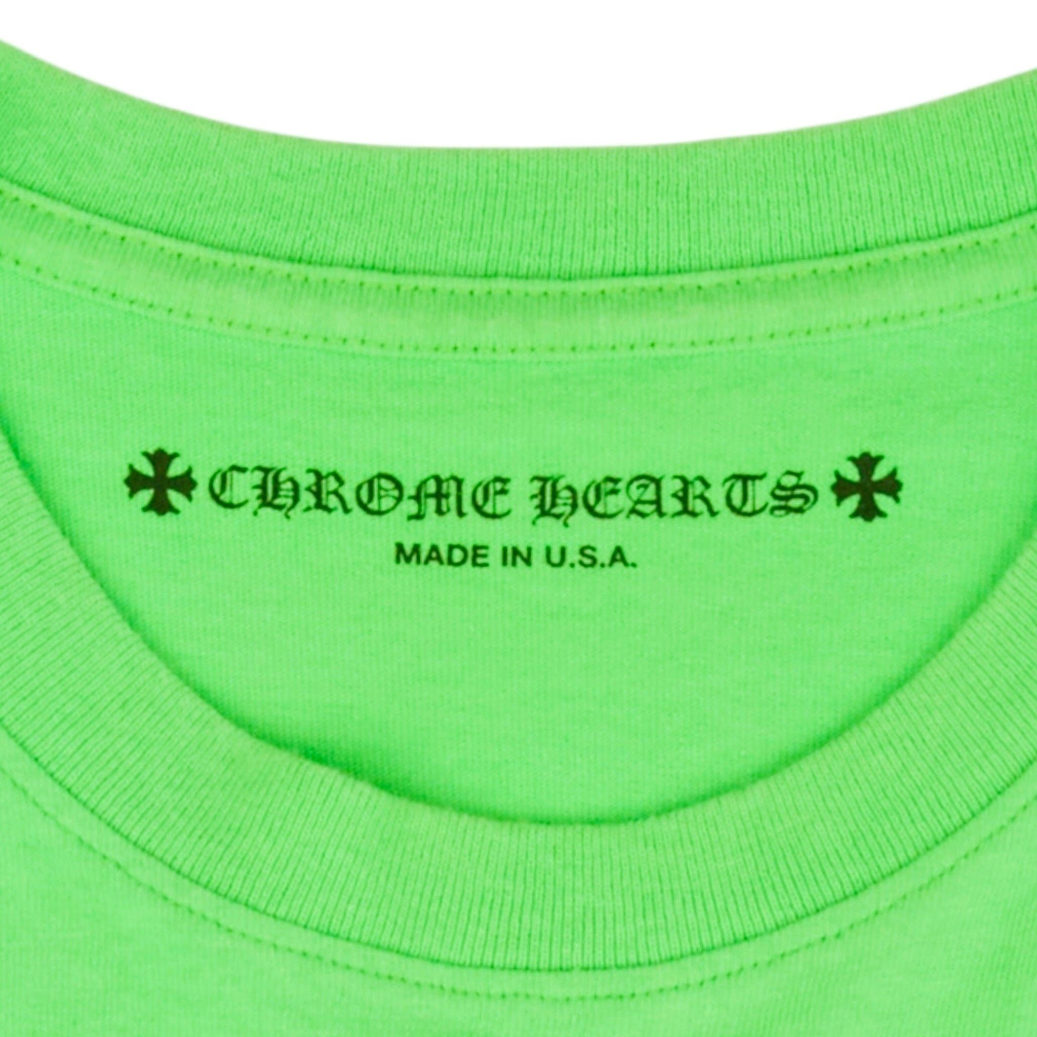 Chrome Hearts Matty Boy Sex Records Short Sleeve Tee Shirt Green Size US XL / EU 56 / 4 - 5 Thumbnail