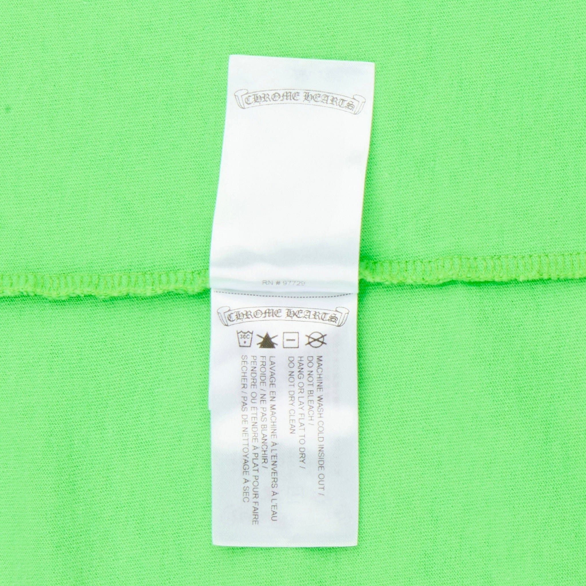 Chrome Hearts Matty Boy Sex Records Short Sleeve Tee Shirt Green Size US XL / EU 56 / 4 - 7 Thumbnail