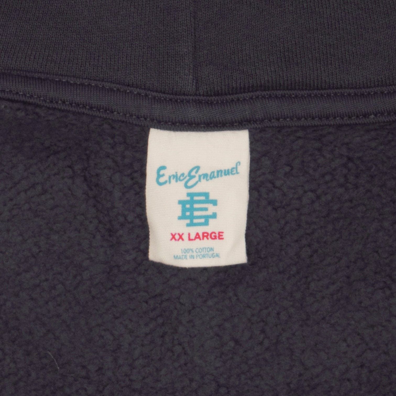 Eric Emanuel EE Basic Hooded Sweatshirt Ebony Orange Size US XXL / EU 58 / 5 - 4 Thumbnail