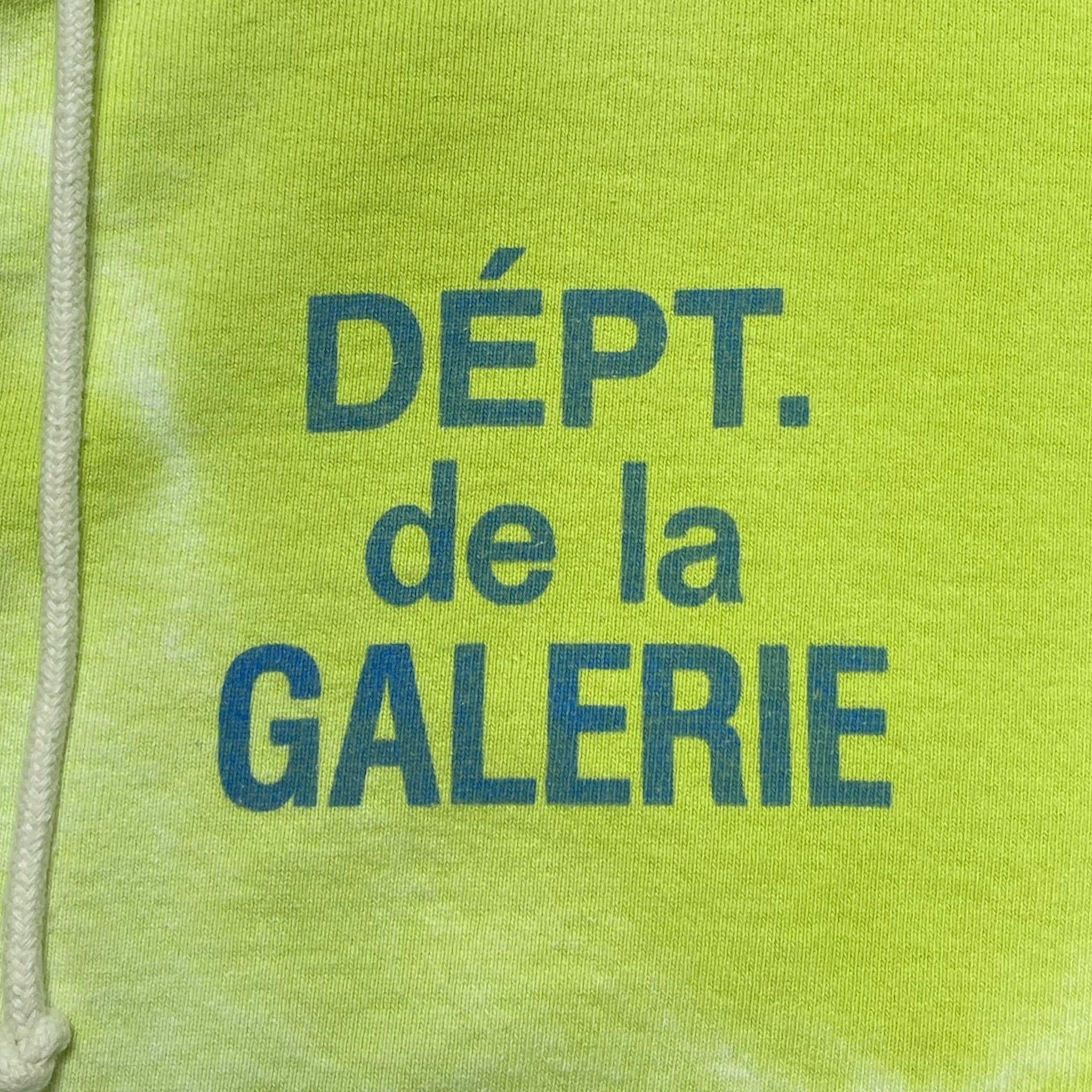 Gallery Dept. Gallery Department French Logo Zip Up Hooded Sweatshirt Lime Size US XL / EU 56 / 4 - 3 Thumbnail